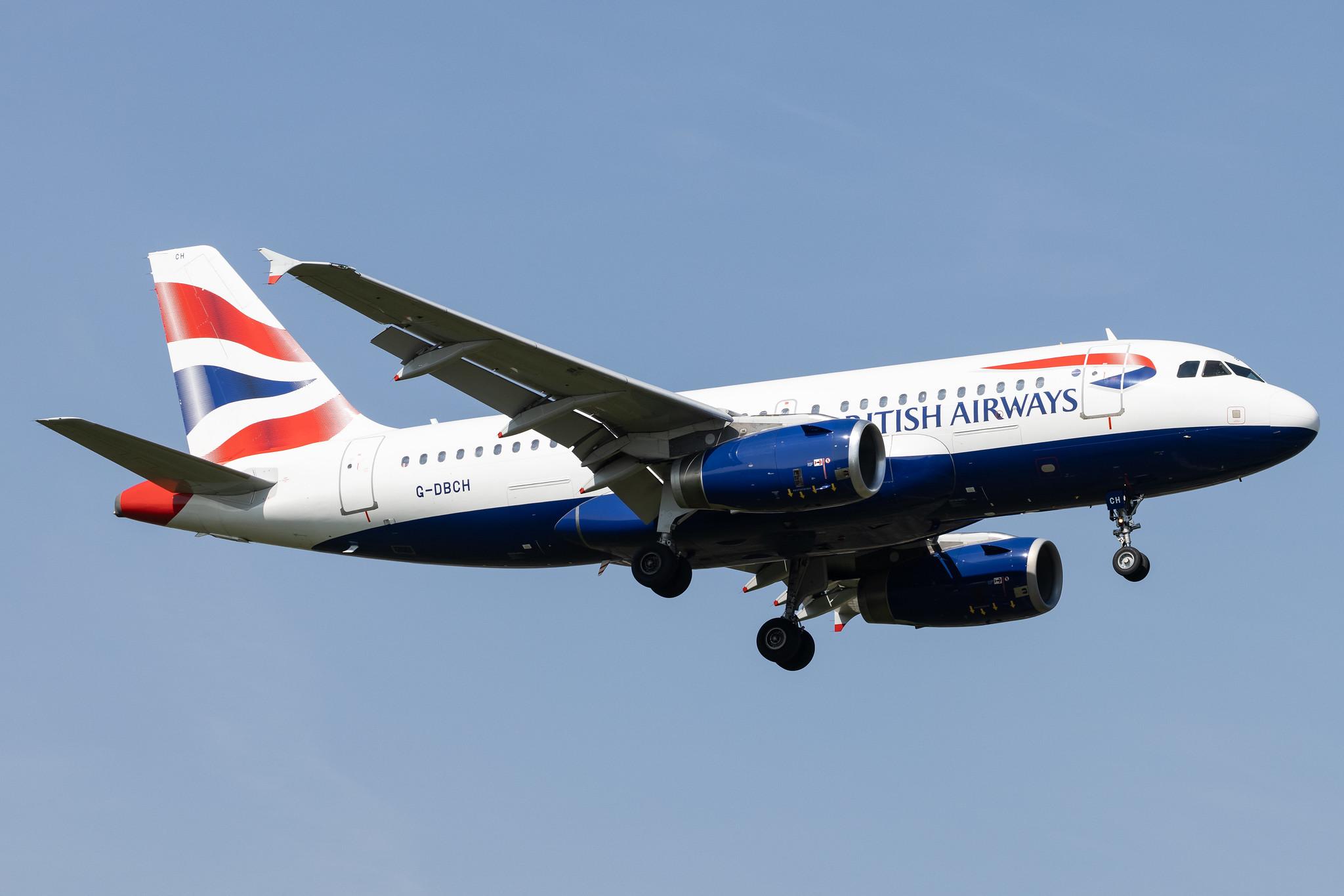 London Heathrow: British Airways (BA / BAW) |  Airbus A319-131 A319 | G-DBCH | MSN 2697