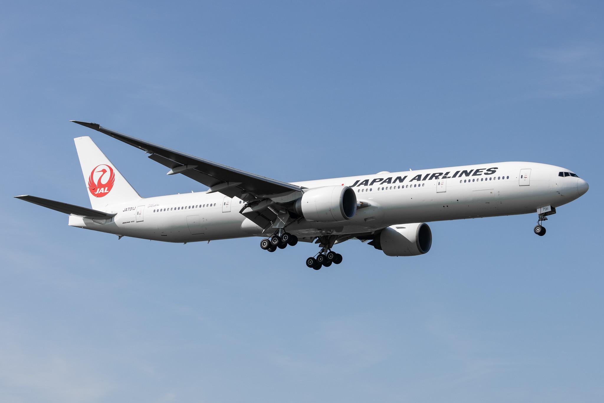 London Heathrow: Japan Airlines (JL / JAL) |  Boeing 777-346(ER) B77W | JA731J | MSN 32431