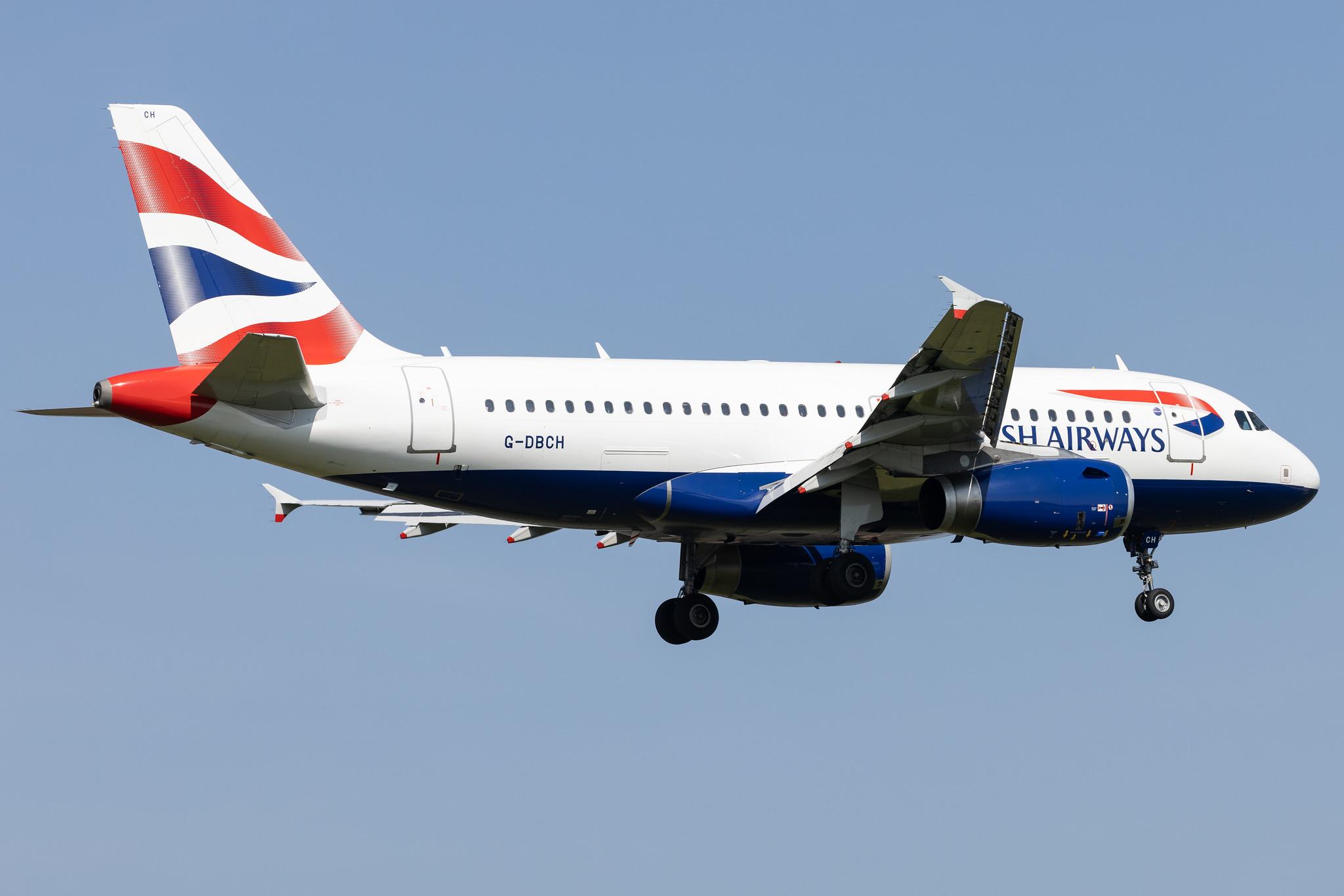 London Heathrow: British Airways (BA / BAW) |  Airbus A319-131 A319 | G-DBCH | MSN 2697