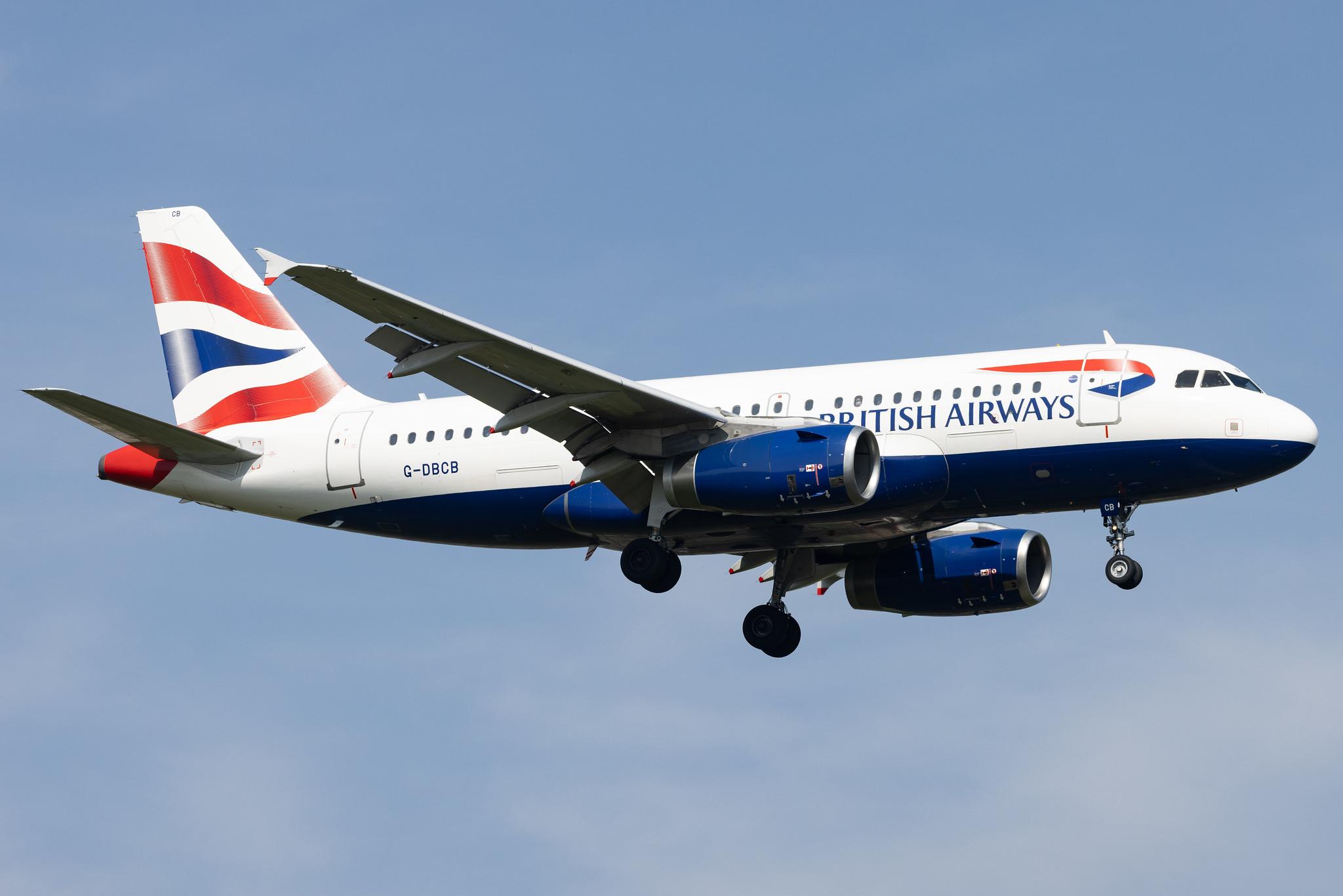 London Heathrow: British Airways (BA / BAW) |  Airbus A319-131 A319 | G-DBCB | MSN 2188