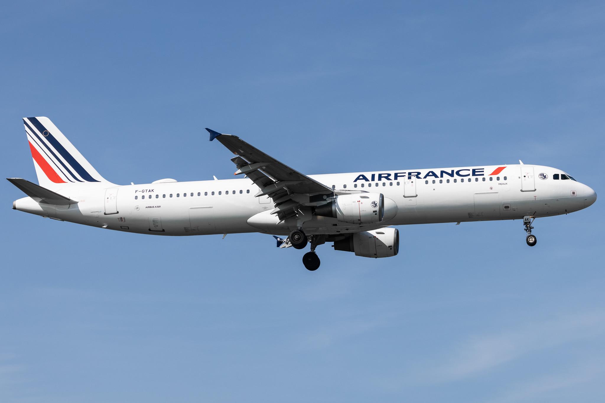 London Heathrow: Air France (AF / AFR) |  Airbus A321-212 A321 | F-GTAK | MSN 1658