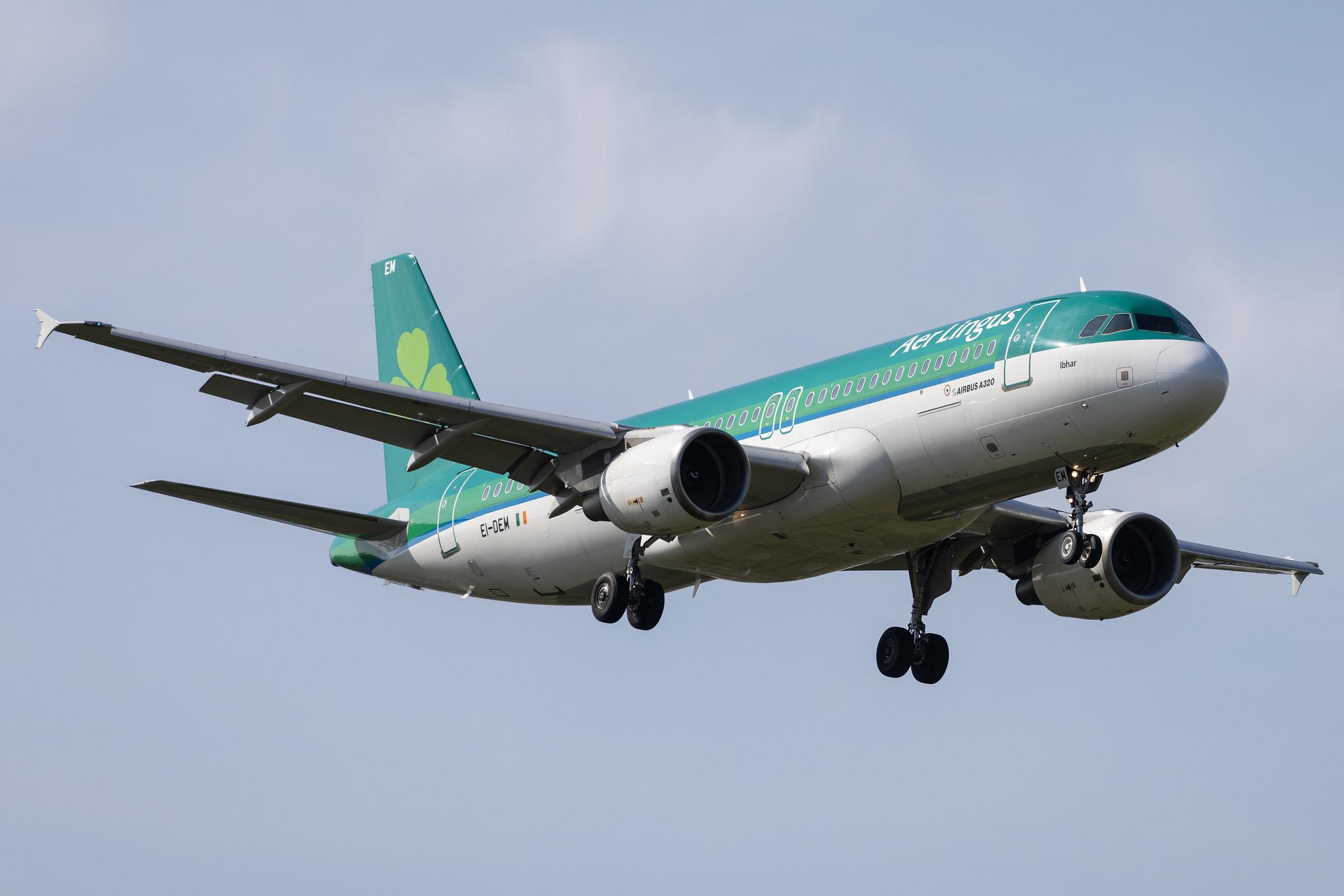 London Heathrow: Aer Lingus (EI / EIN) |  Airbus A320-214 A320 | EI-DEM | MSN 2411