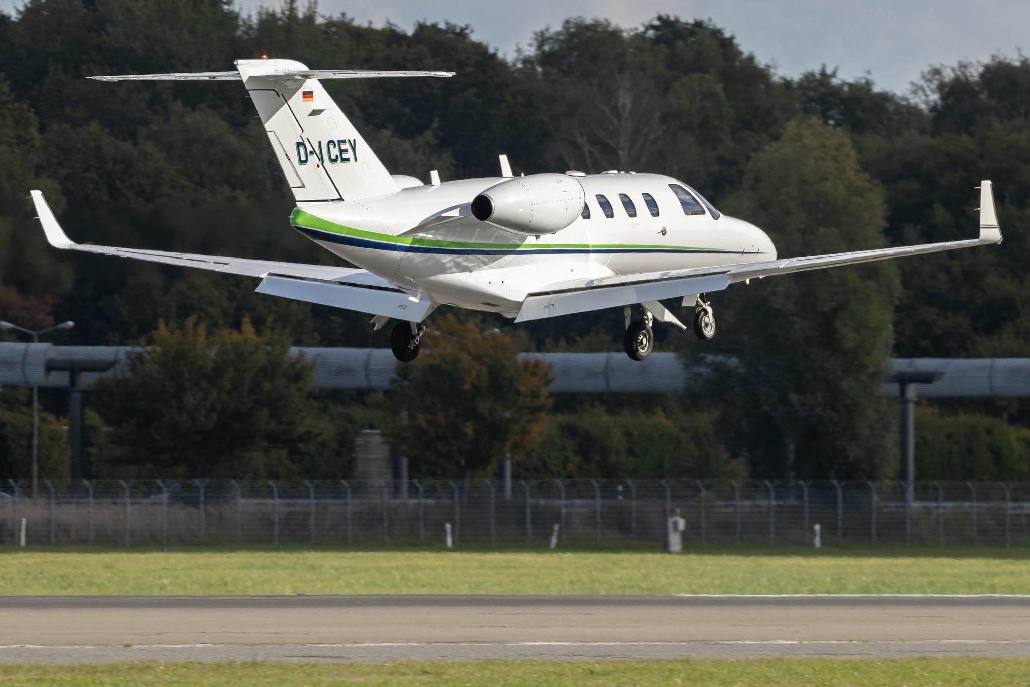 Hamburg Airport: Private owner | Cessna 525 CitationJet CJ1+ C525 | D-ICEY | MSN 525-0611