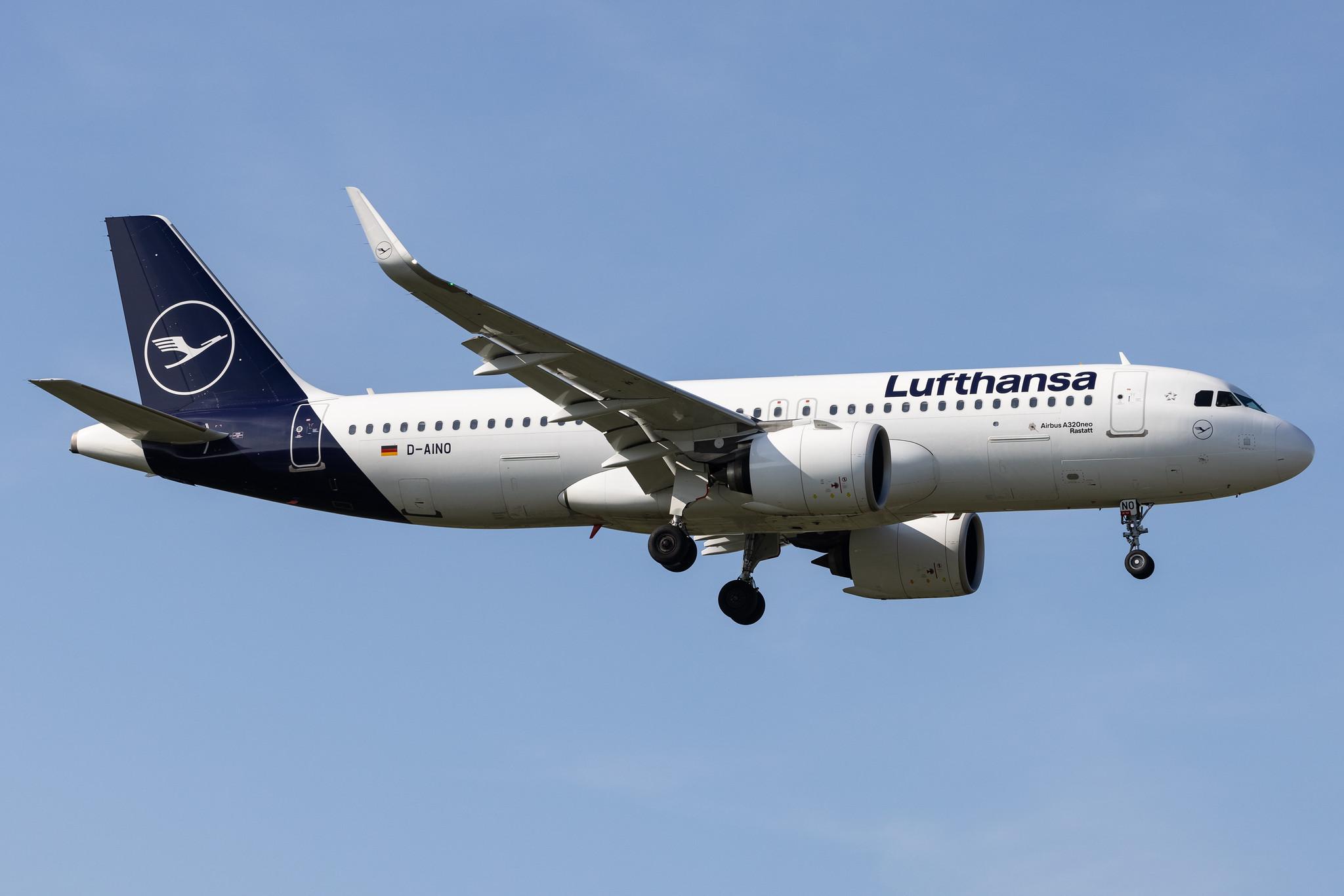 London Heathrow: Lufthansa (LH / DLH) |  Airbus A320-271N A20N | D-AINO | MSN 8559
