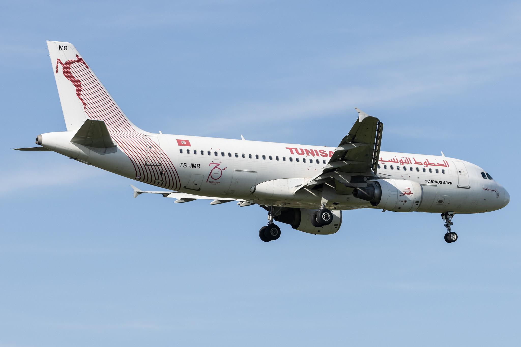London Heathrow: Tunisair (TU / TAR) |  Airbus A320-214 A320 | TS-IMR | MSN 4344