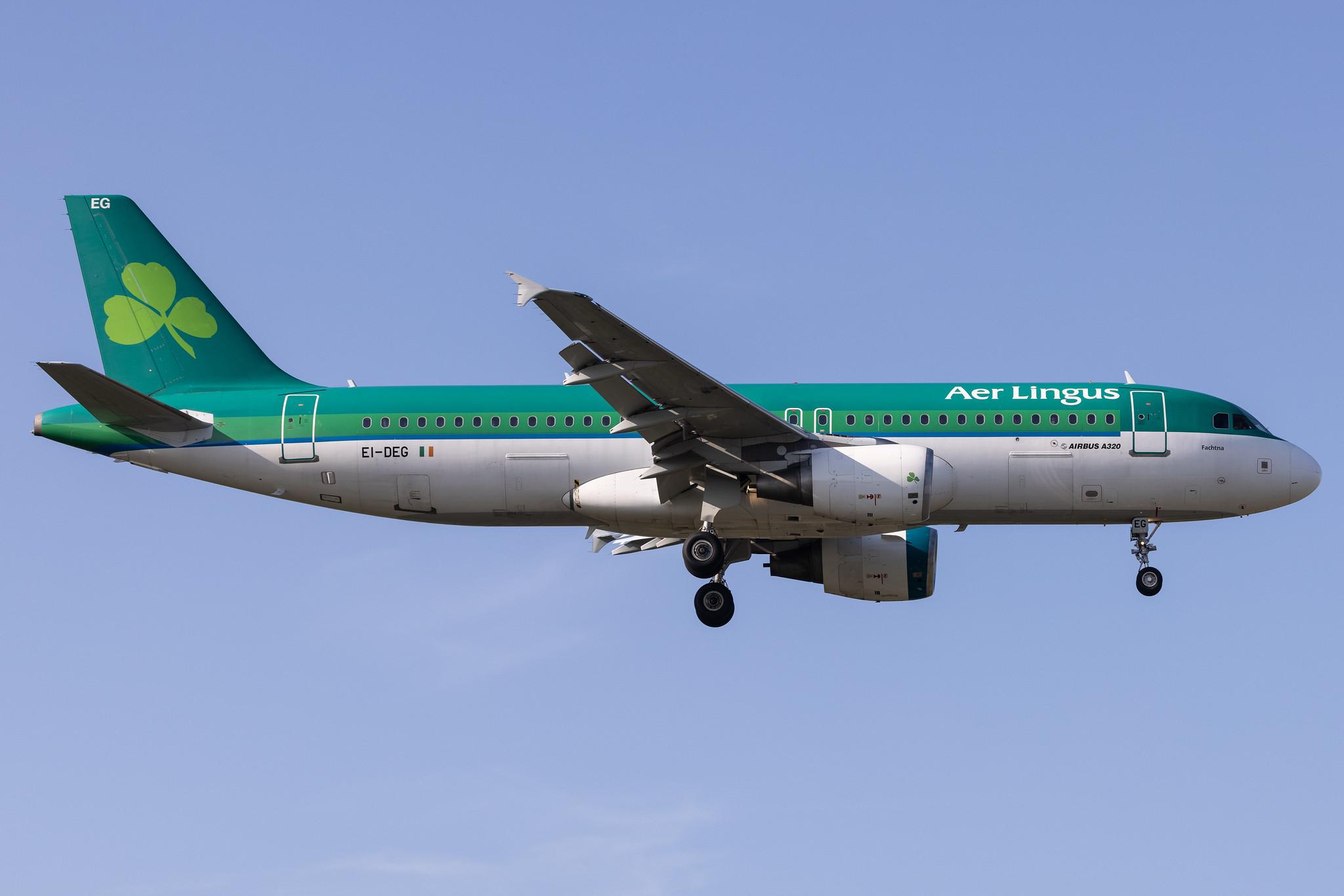 London Heathrow: Aer Lingus (EI / EIN) |  Airbus A320-214 A320 | EI-DEG | MSN 2272