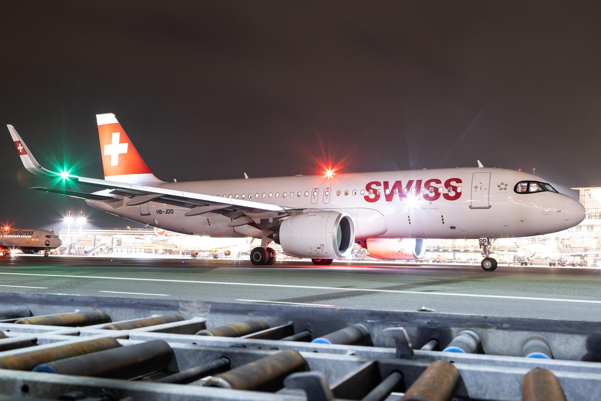 Hamburg Airport: Swiss (LX / SWR) | Airbus A320-271N A20N | HB-JDD | MSN 10944