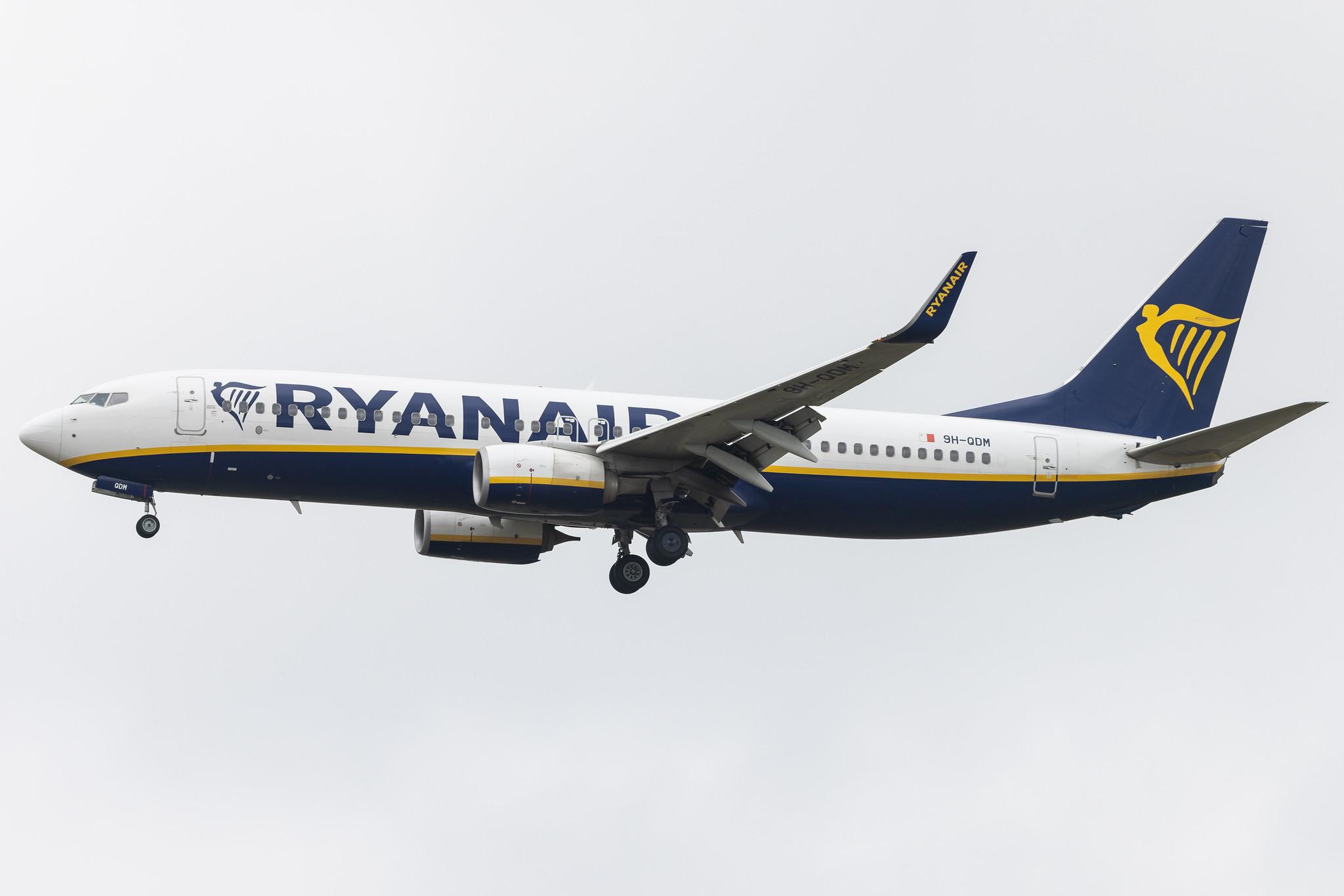 Flughafen Berlin Brandenburg: Ryanair (FR / RYR) | Operator: Malta Air | Boeing 737-8AS B738 | 9H-QDM | MSN 44762