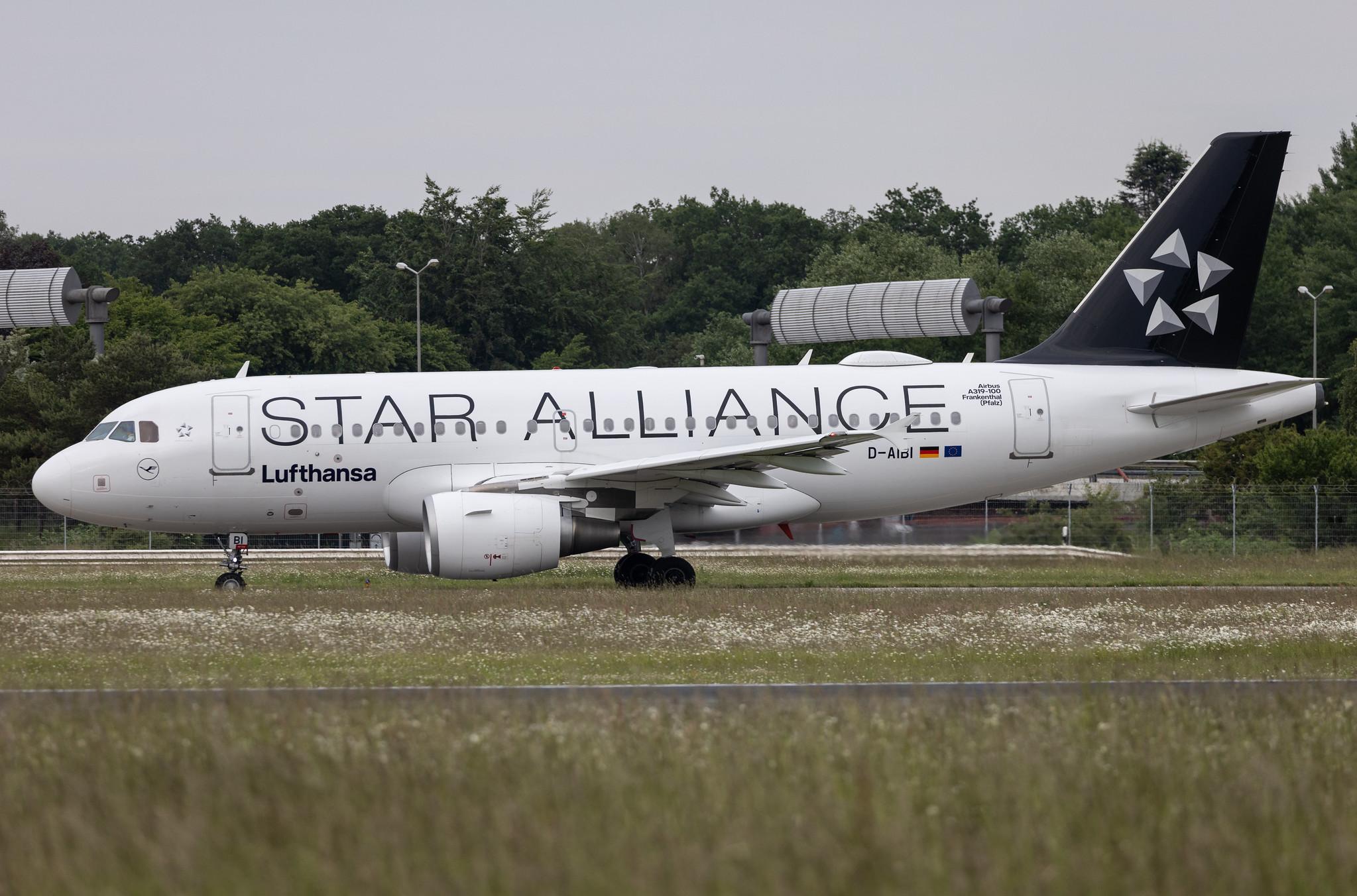 Hamburg Airport: Lufthansa (LH / DLH) | Livery: Star Alliance Livery | Airbus A319-112 A319 | D-AIBI | MSN 5284
