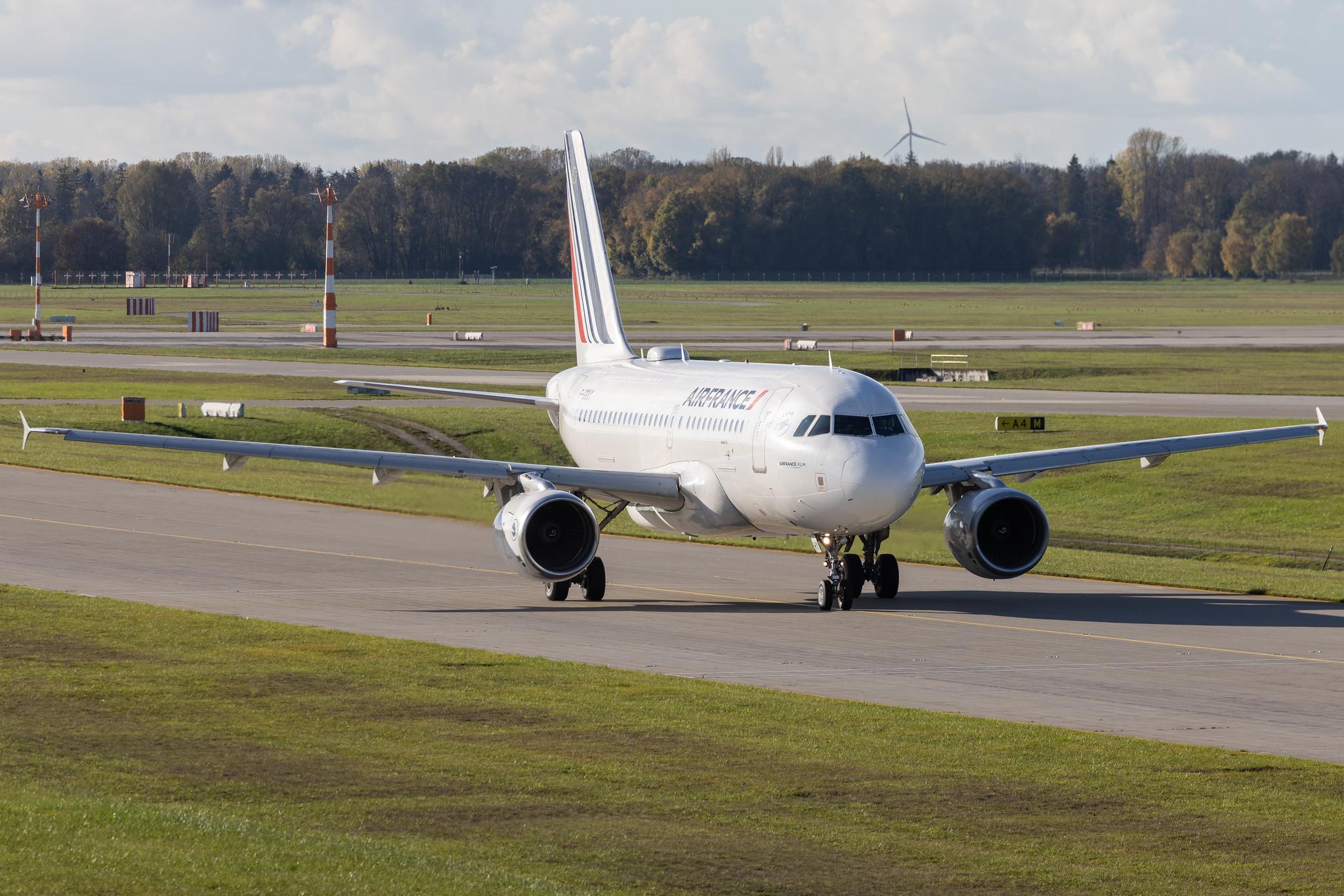 Munich Airport: Air France (AF / AFR) | Airbus A319-111 A319 | F-GRHY | MSN 1616