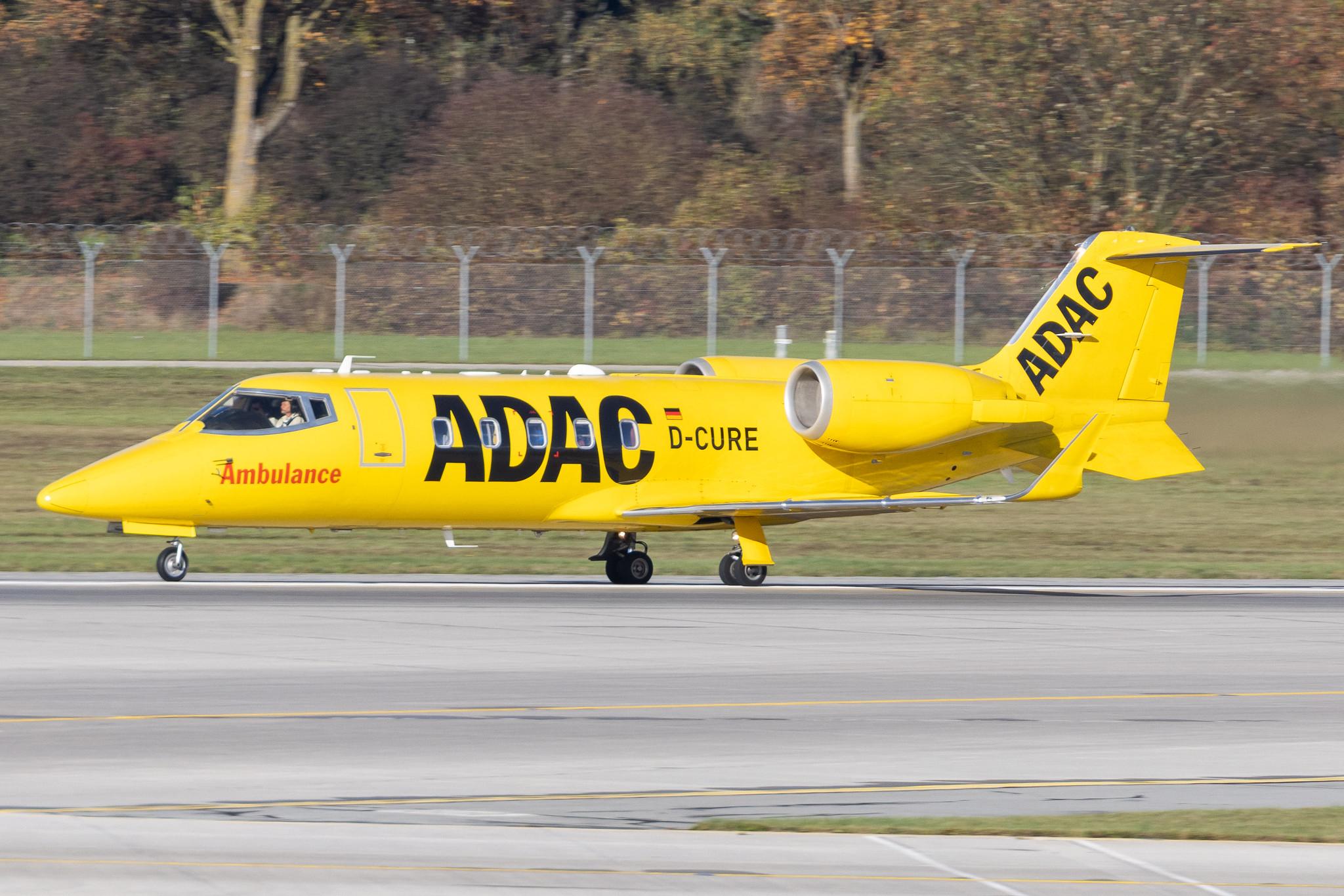 Munich Airport: Aero-Dienst (/ ADN) | Learjet 60XR LJ60 | D-CURE | MSN 60-379