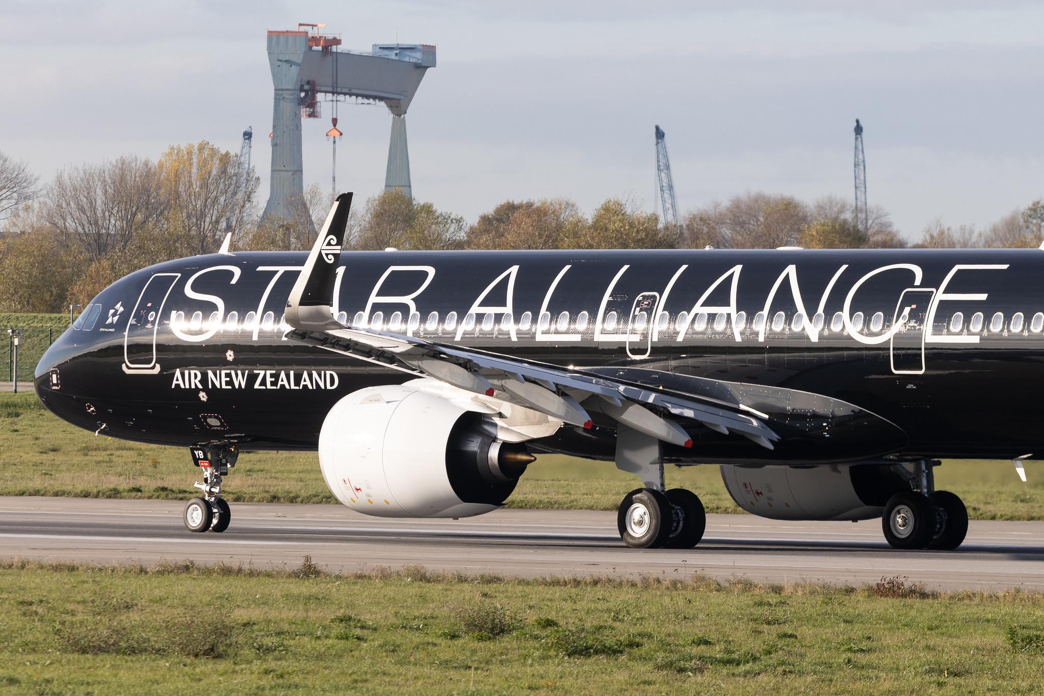 Hamburg Finkenwerder: Air New Zealand (NZ / ANZ) | Airbus A321-271NX A21N | ZK-OYB | MSN 11049