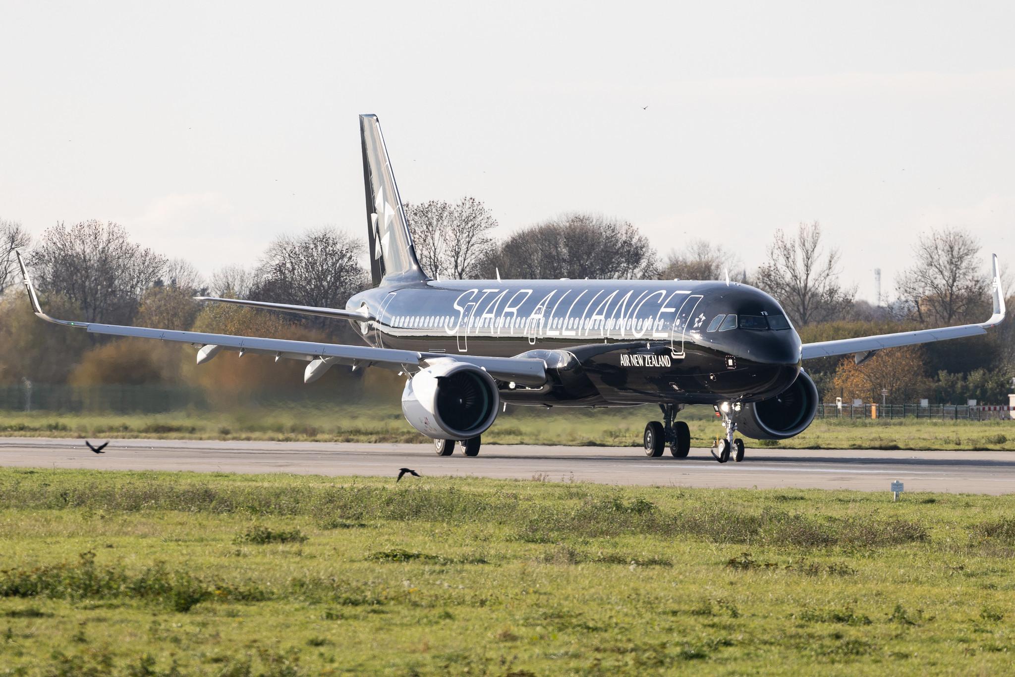 Hamburg Finkenwerder: Air New Zealand (NZ / ANZ) | Airbus A321-271NX A21N | ZK-OYB | MSN 11049