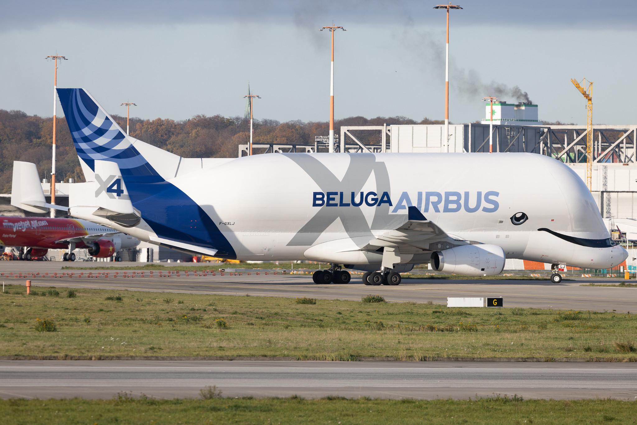 Hamburg Finkenwerder: Airbus Transport International (4Y / BGA) | Airbus A330-743L Beluga XL A337 | F-GXLJ | MSN 1985