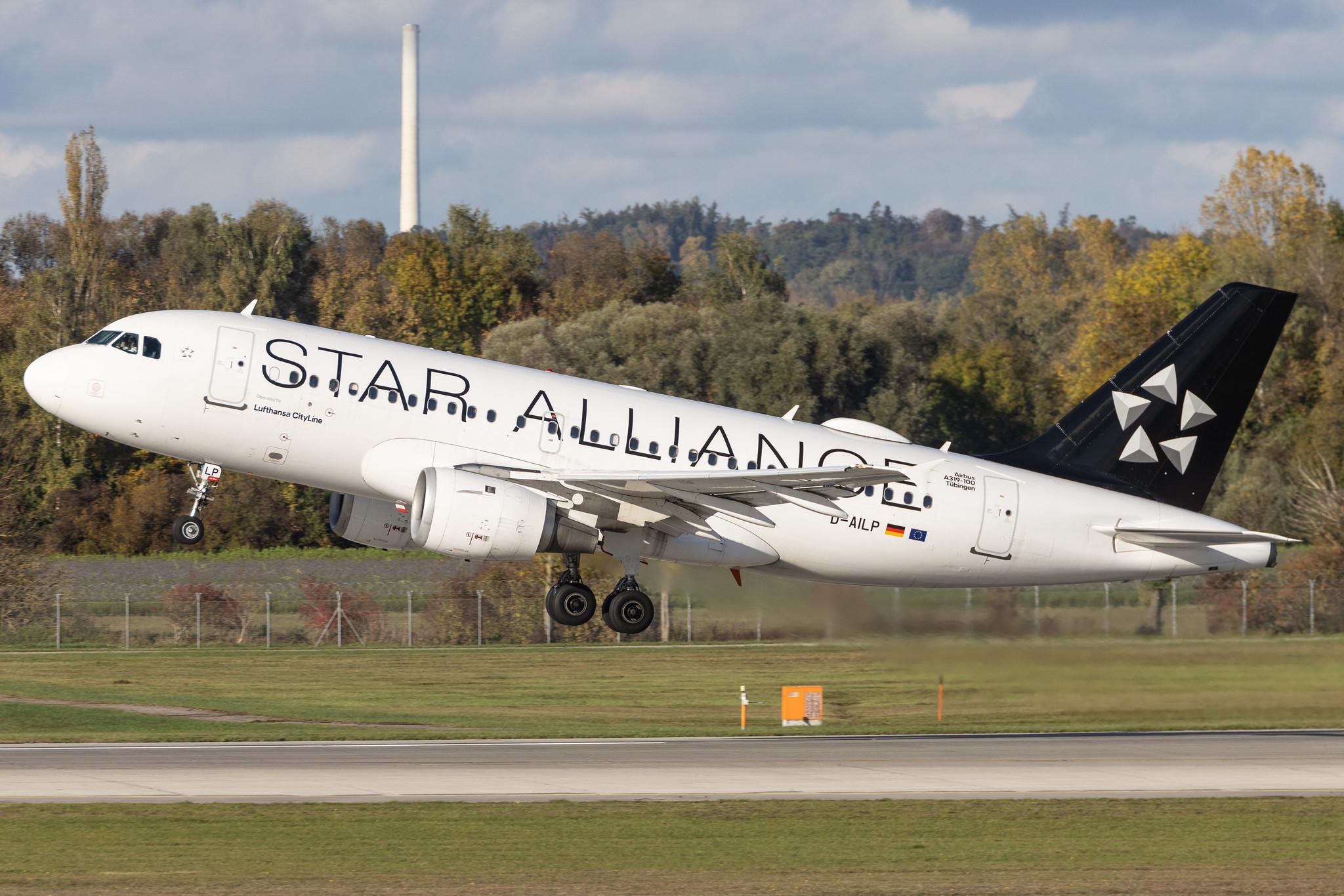 Munich Airport: Lufthansa (LH / DLH) | Operator: Lufthansa CityLine | Airbus A319-114 A319 | D-AILP | MSN 0717
