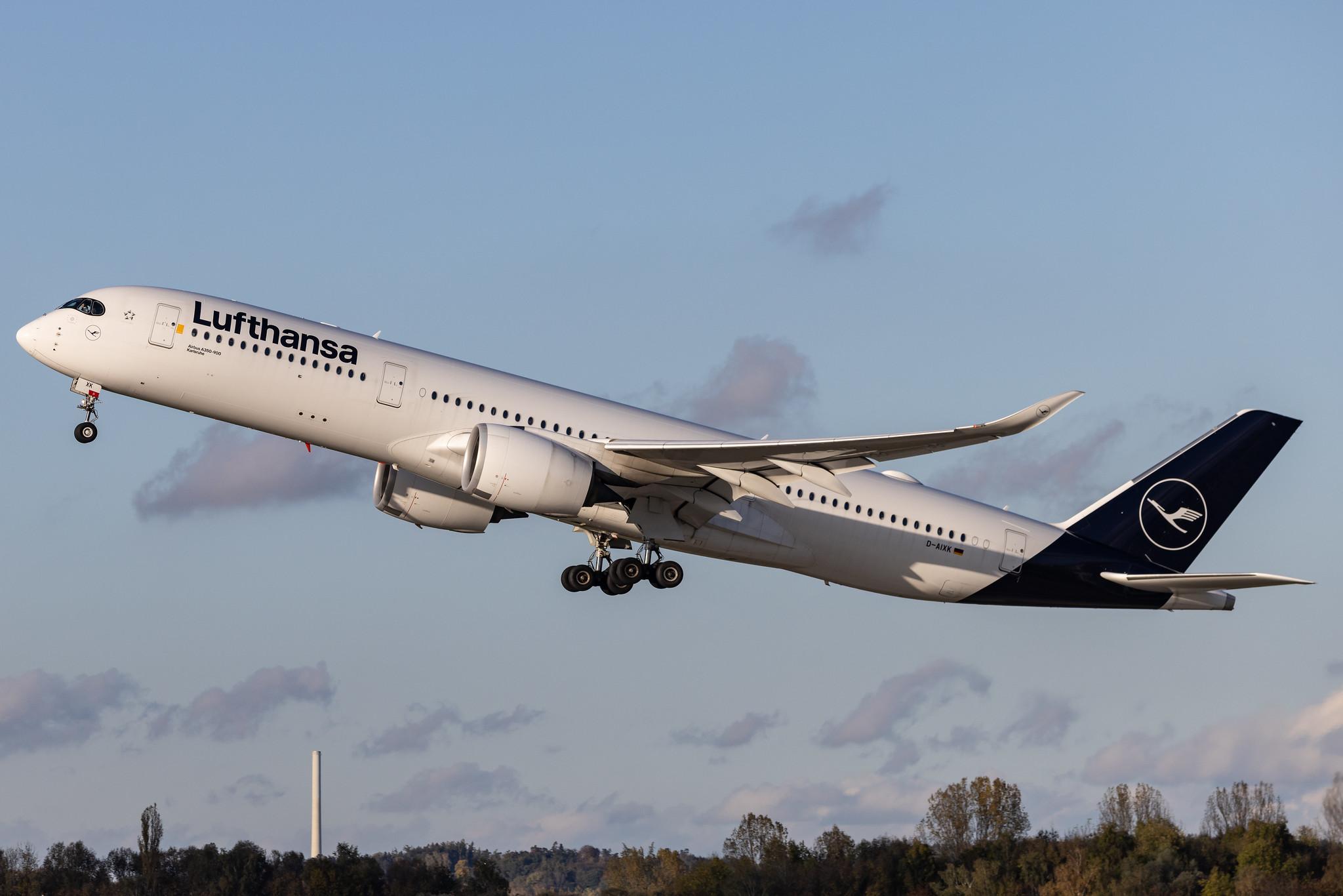 Munich Airport: Lufthansa (LH / DLH) | Airbus A350-941 A359 | D-AIXK | MSN 212