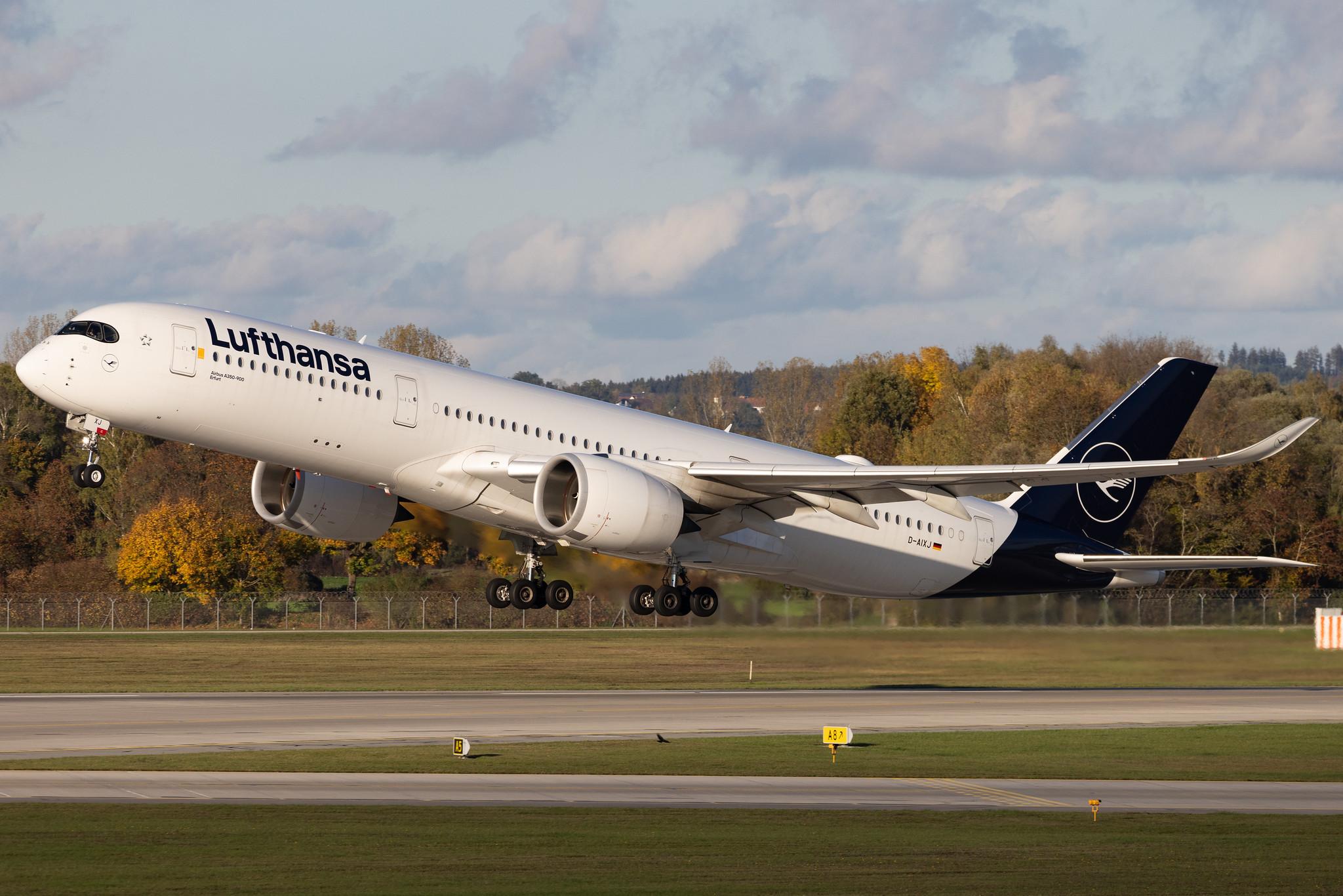 Munich Airport: Lufthansa (LH / DLH) | Airbus A350-941 A359 | D-AIXJ | MSN 209