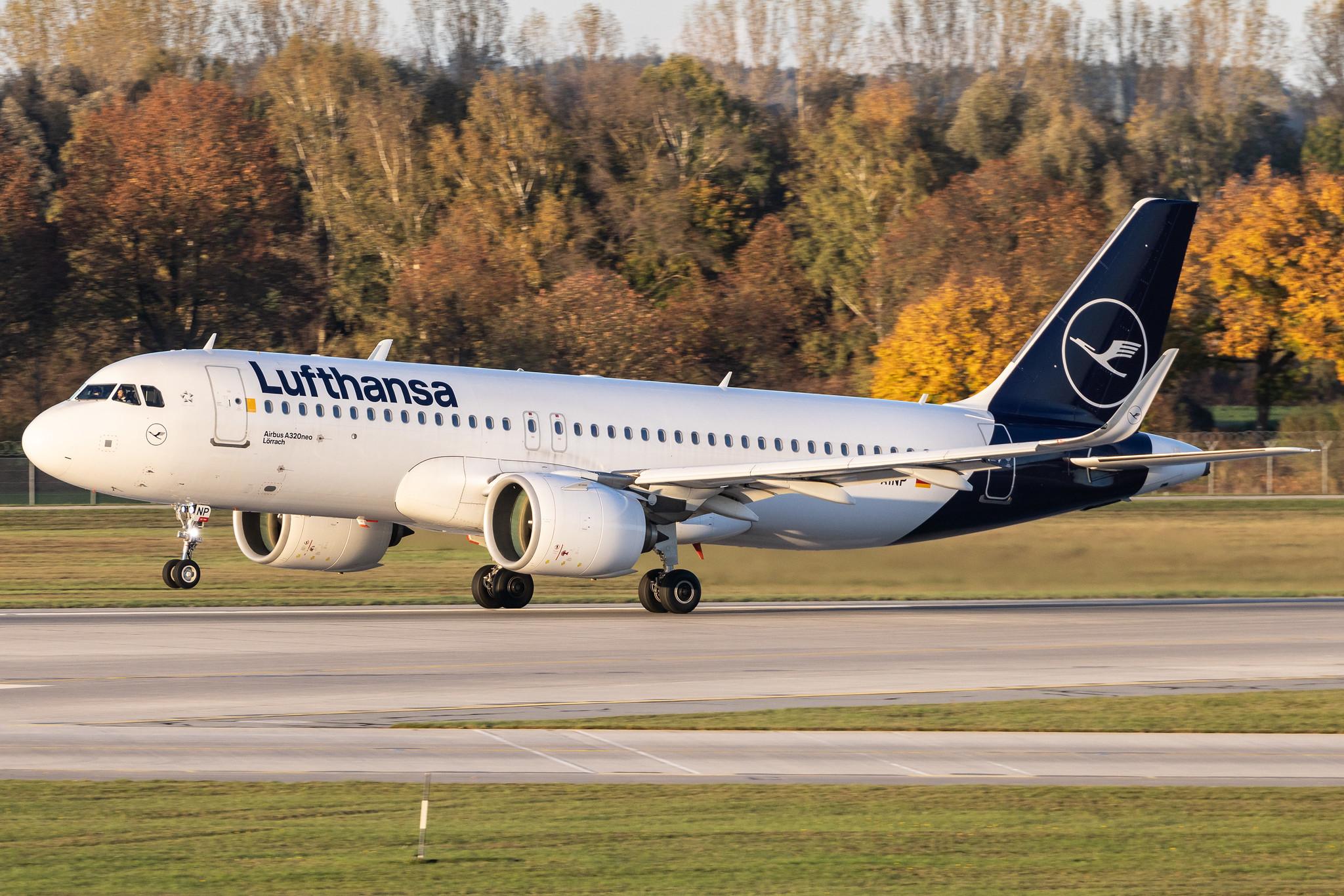 Munich Airport: Lufthansa (LH / DLH) | Airbus A320-271N A20N | D-AINP | MSN 8622