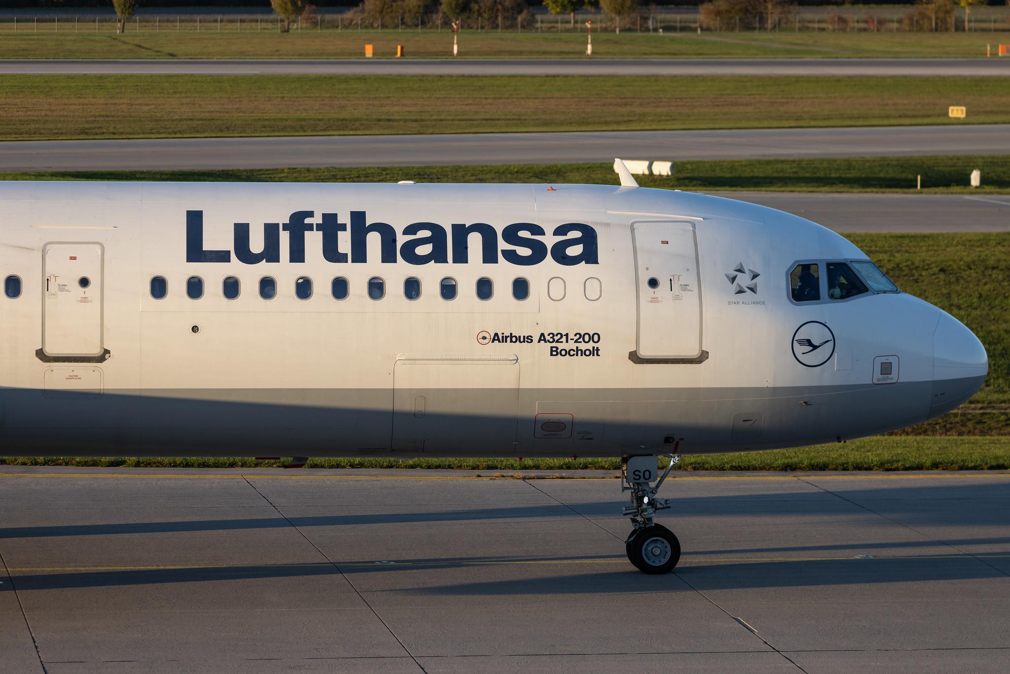 Munich Airport: Lufthansa (LH / DLH) | Airbus A321-231 A321 | D-AISO | MSN 3625