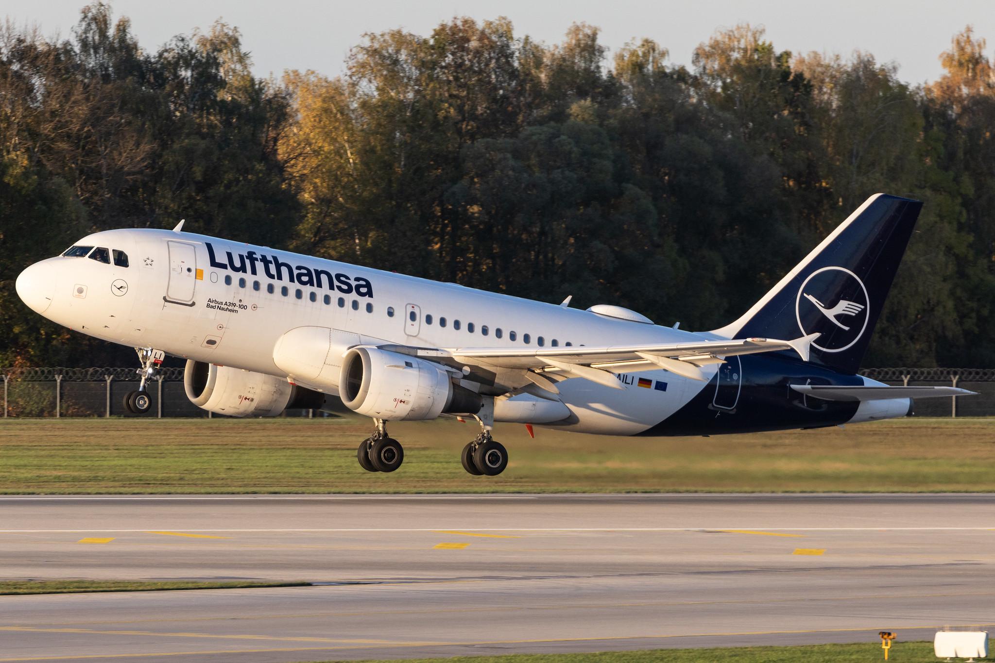 Munich Airport: Lufthansa (LH / DLH) | Airbus A319-114 A319 | D-AILI | MSN 0651