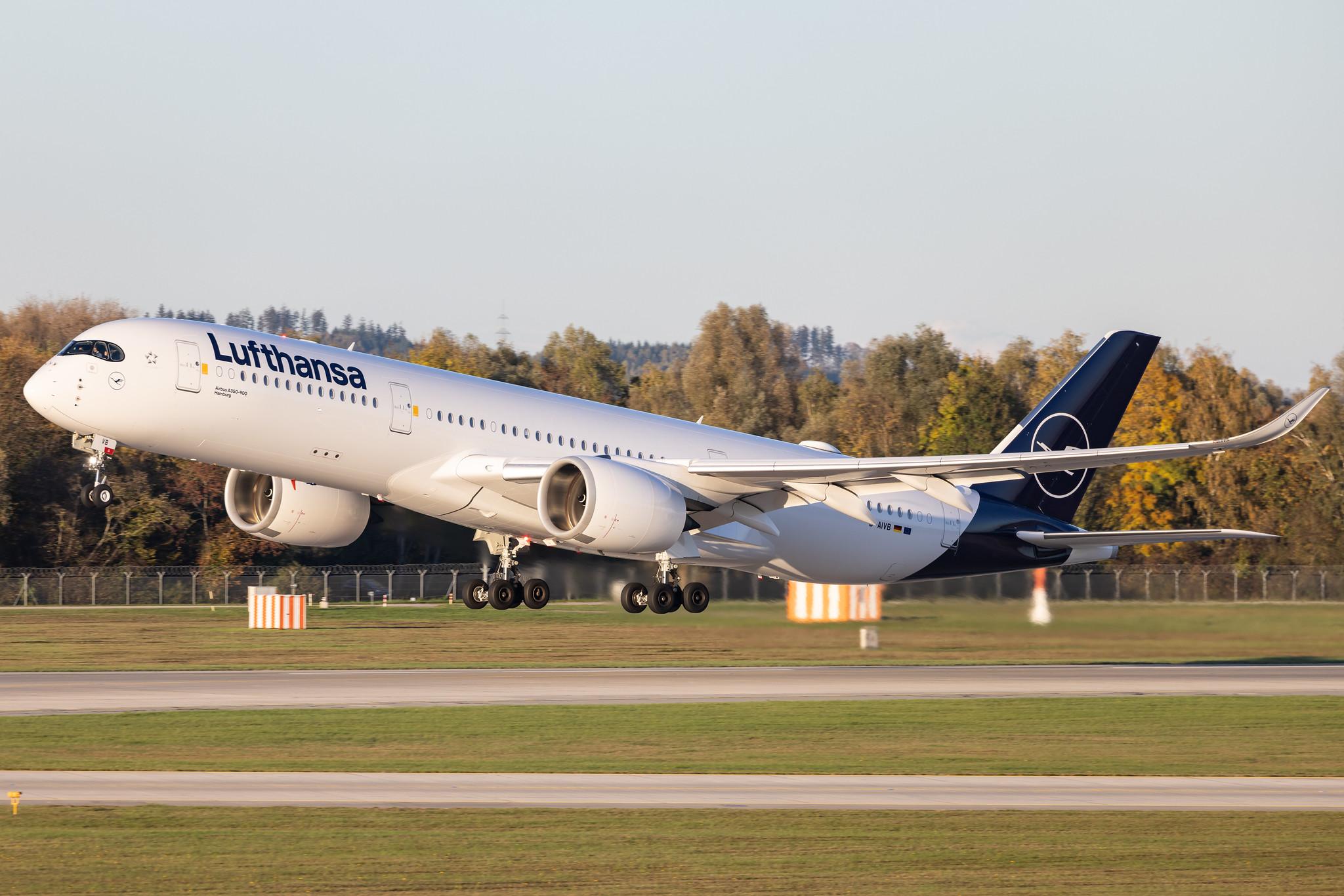 Munich Airport: Lufthansa (LH / DLH) | Airbus A350-941 A359 | D-AIVB | MSN 236