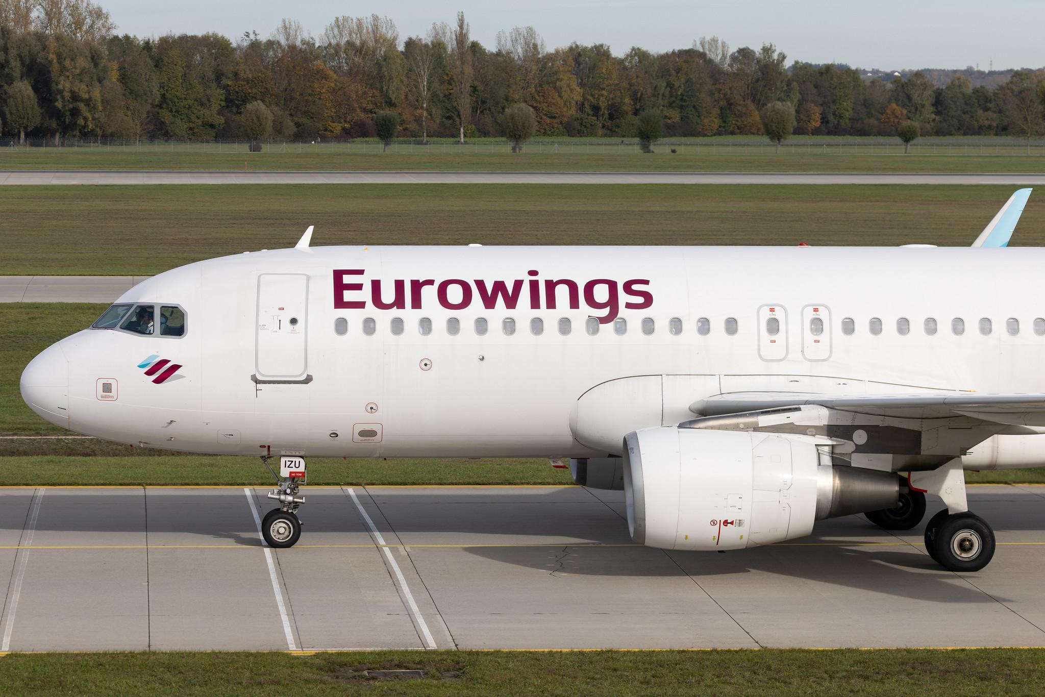 Munich Airport: Eurowings (EW / EWG) | Airbus A320-214 A320 | D-AIZU | MSN 5635