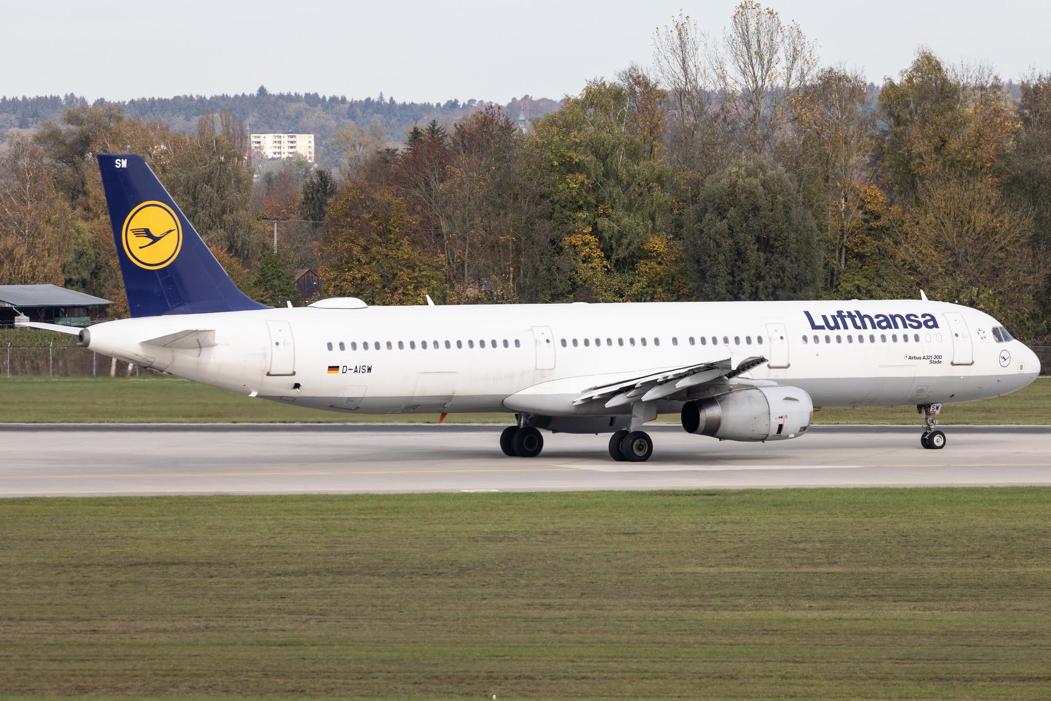 Munich Airport: Lufthansa (LH / DLH) | Airbus A321-231 A321 | D-AISW | MSN 4054