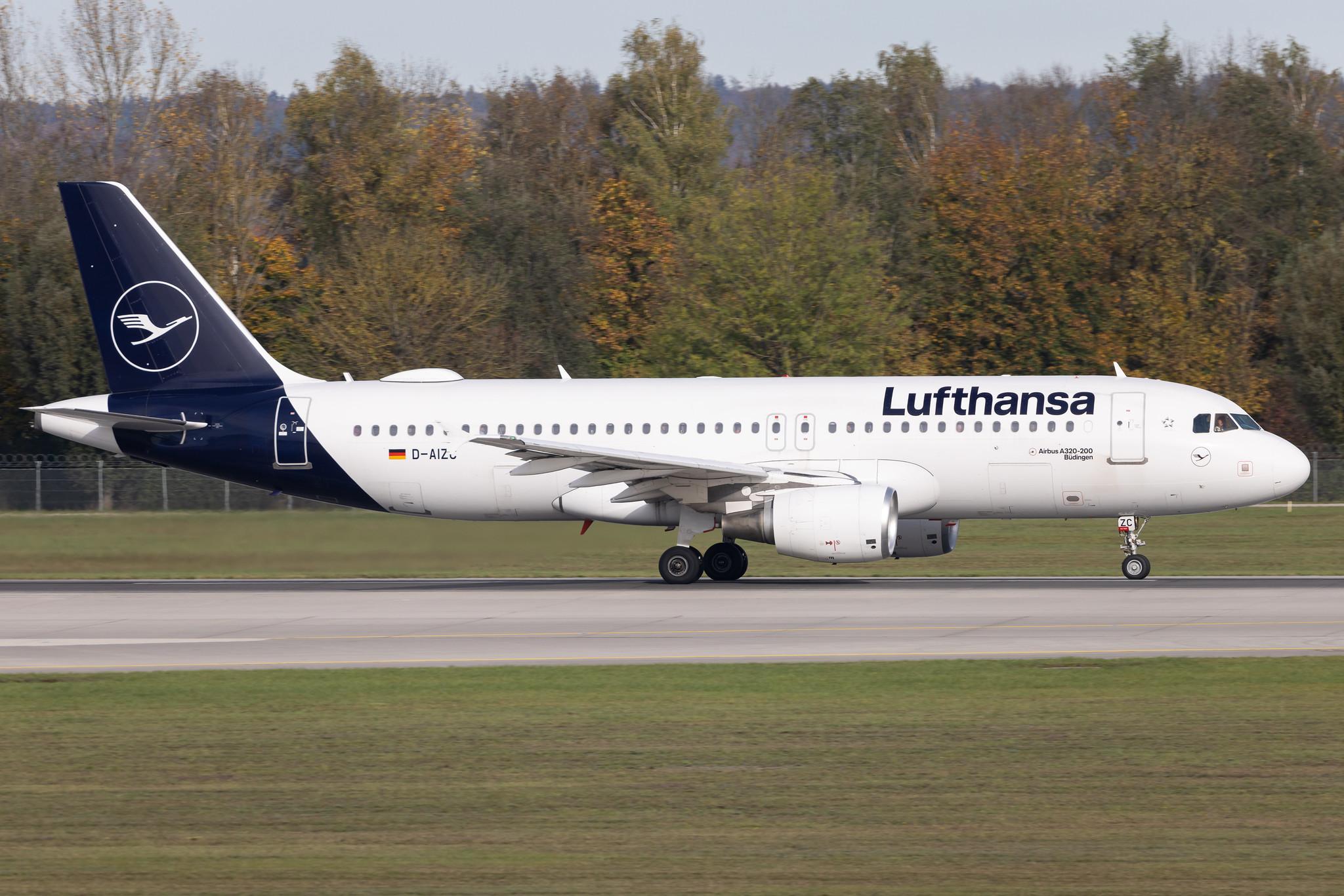 Munich Airport: Lufthansa (LH / DLH) | Airbus A320-214 A320 | D-AIZC | MSN 4153