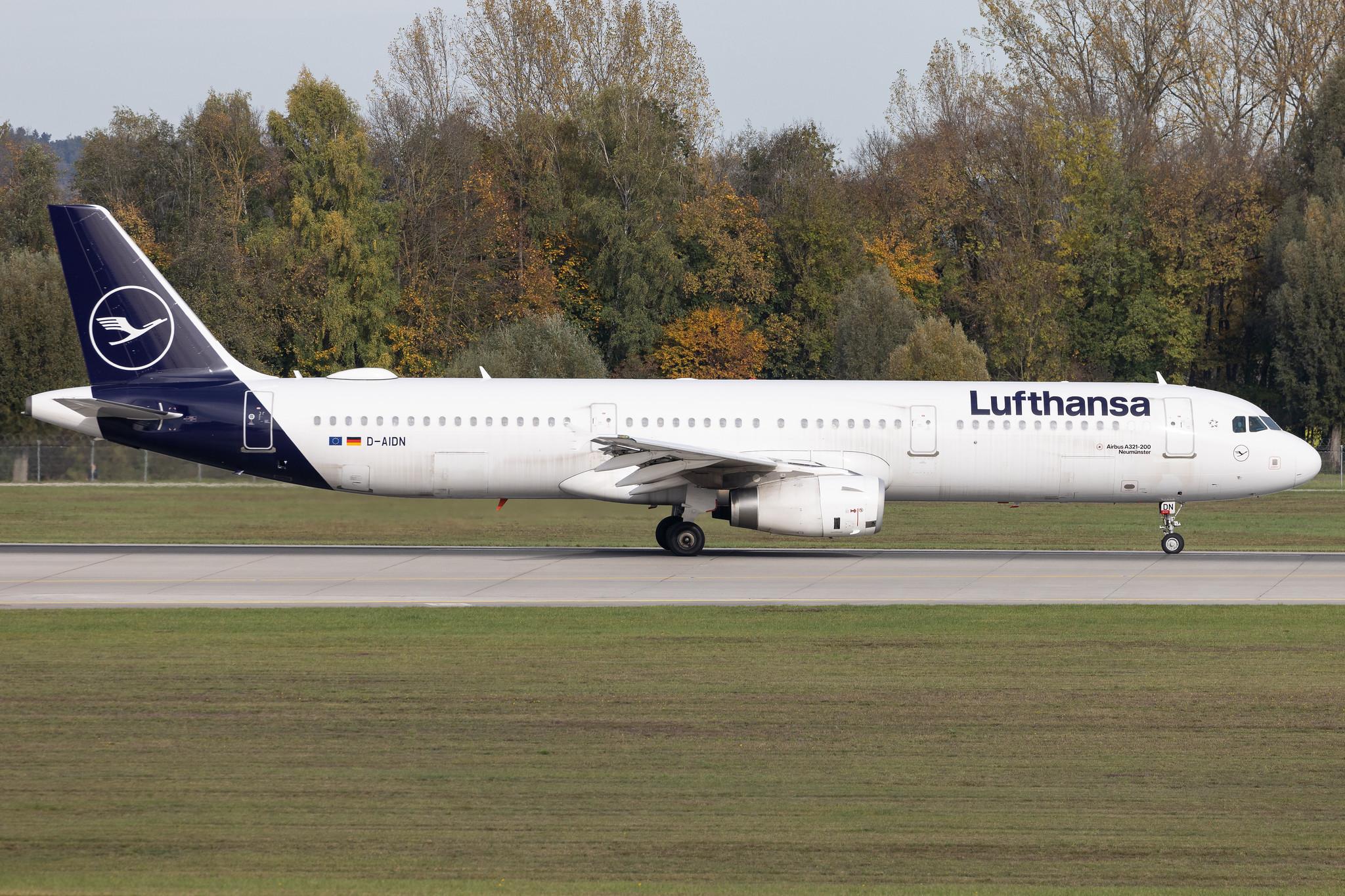 Munich Airport: Lufthansa (LH / DLH) | Airbus A321-231 A321 | D-AIDN | MSN 4976