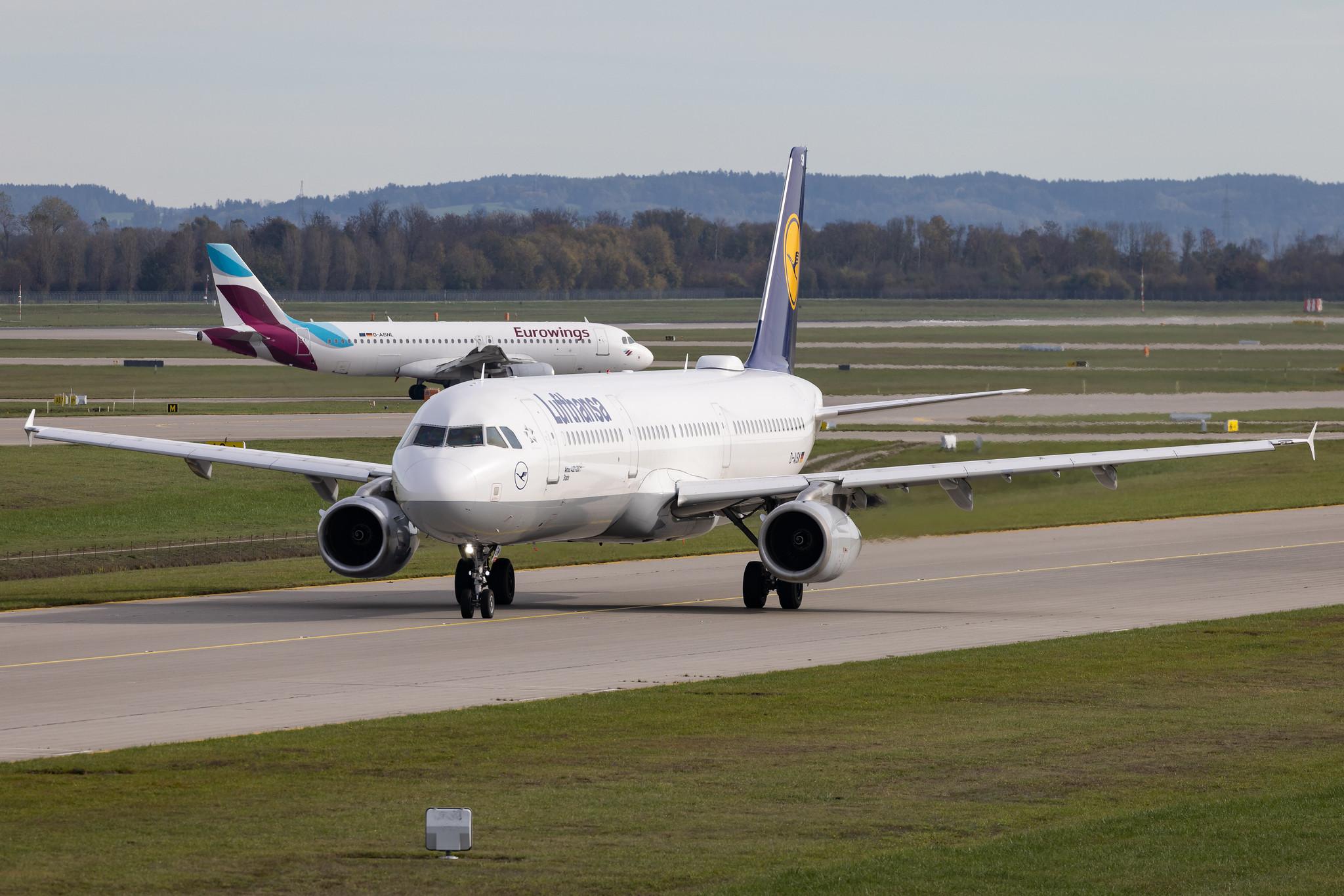 Munich Airport: Lufthansa (LH / DLH) | Airbus A321-231 A321 | D-AISW | MSN 4054