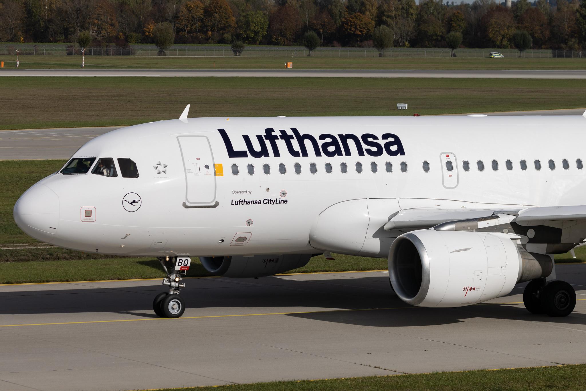Munich Airport: Lufthansa (LH / DLH) | Operator: Lufthansa Cityline | Airbus A319-112 A319 | D-AIBQ | MSN 2652
