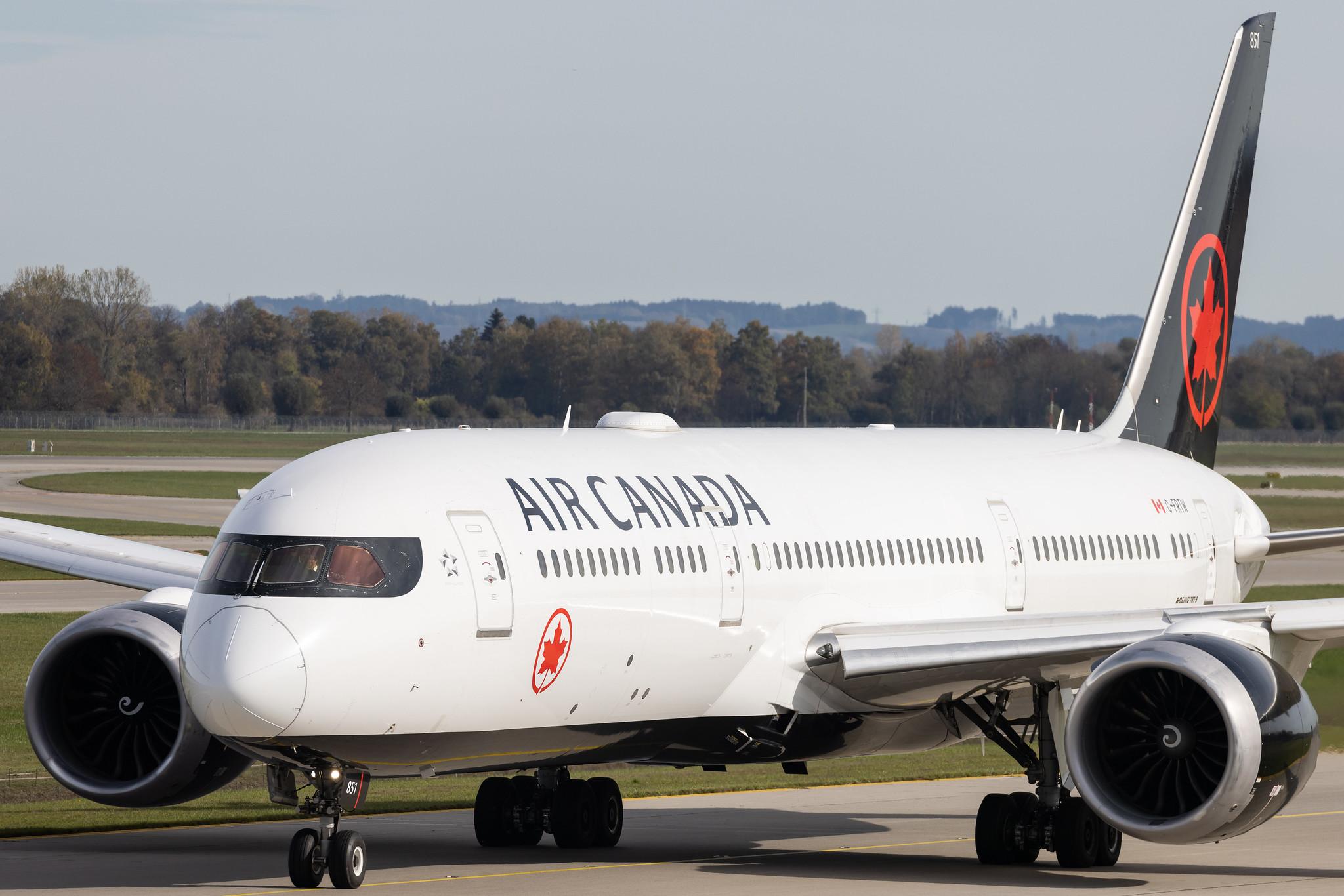Munich Airport: Air Canada (AC / ACA) | Boeing 787-9 Dreamliner B789 | C-FRTW | MSN 37179