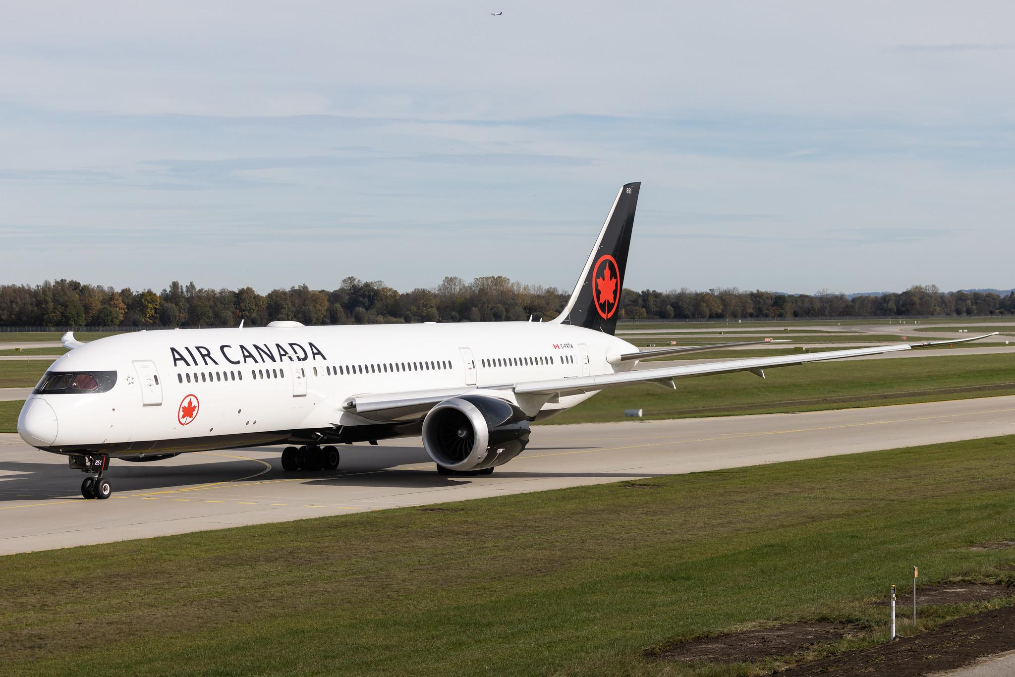 Munich Airport: Air Canada (AC / ACA) | Boeing 787-9 Dreamliner B789 | C-FRTW | MSN 37179