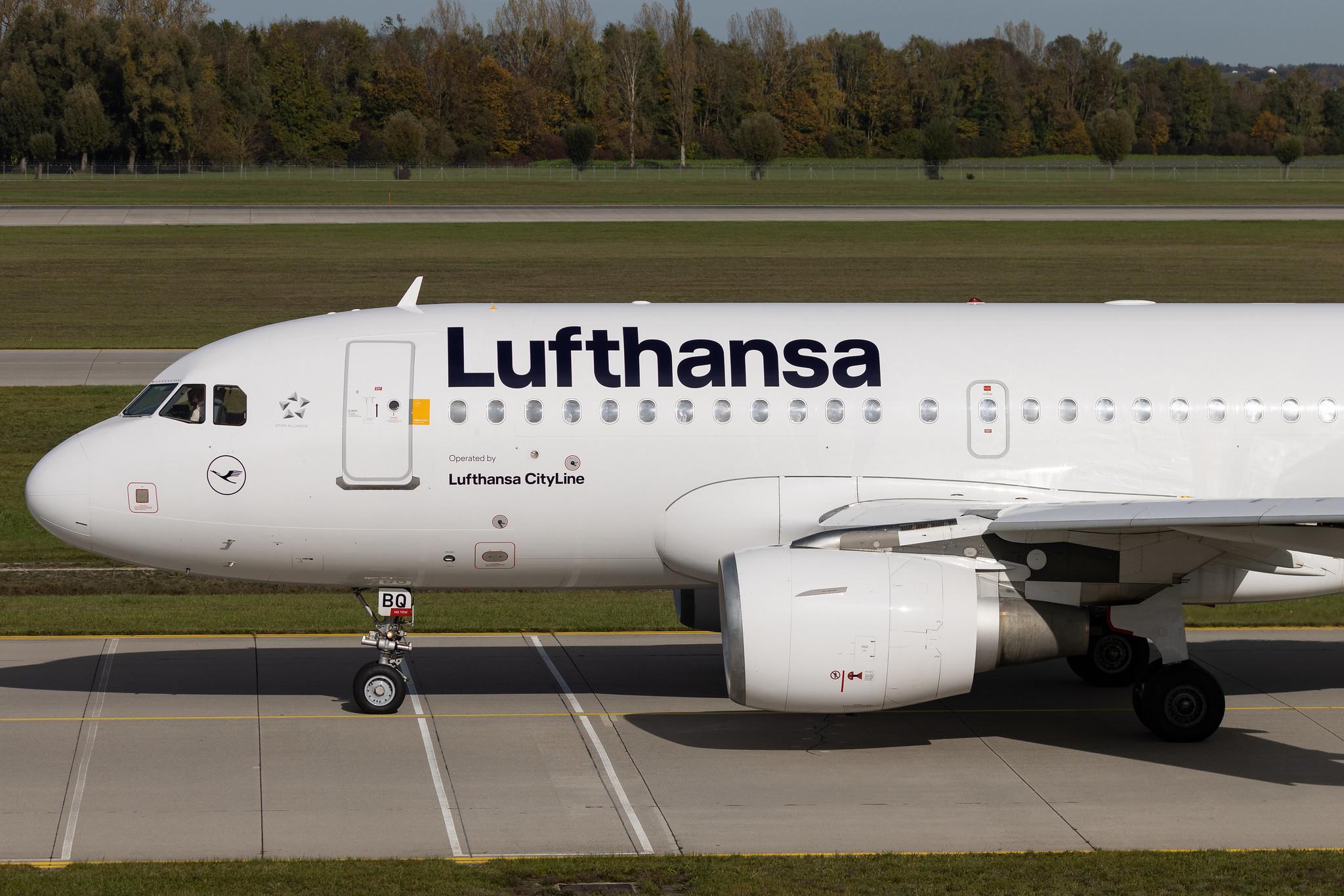 Munich Airport: Lufthansa (LH / DLH) | Operator: Lufthansa Cityline | Airbus A319-112 A319 | D-AIBQ | MSN 2652