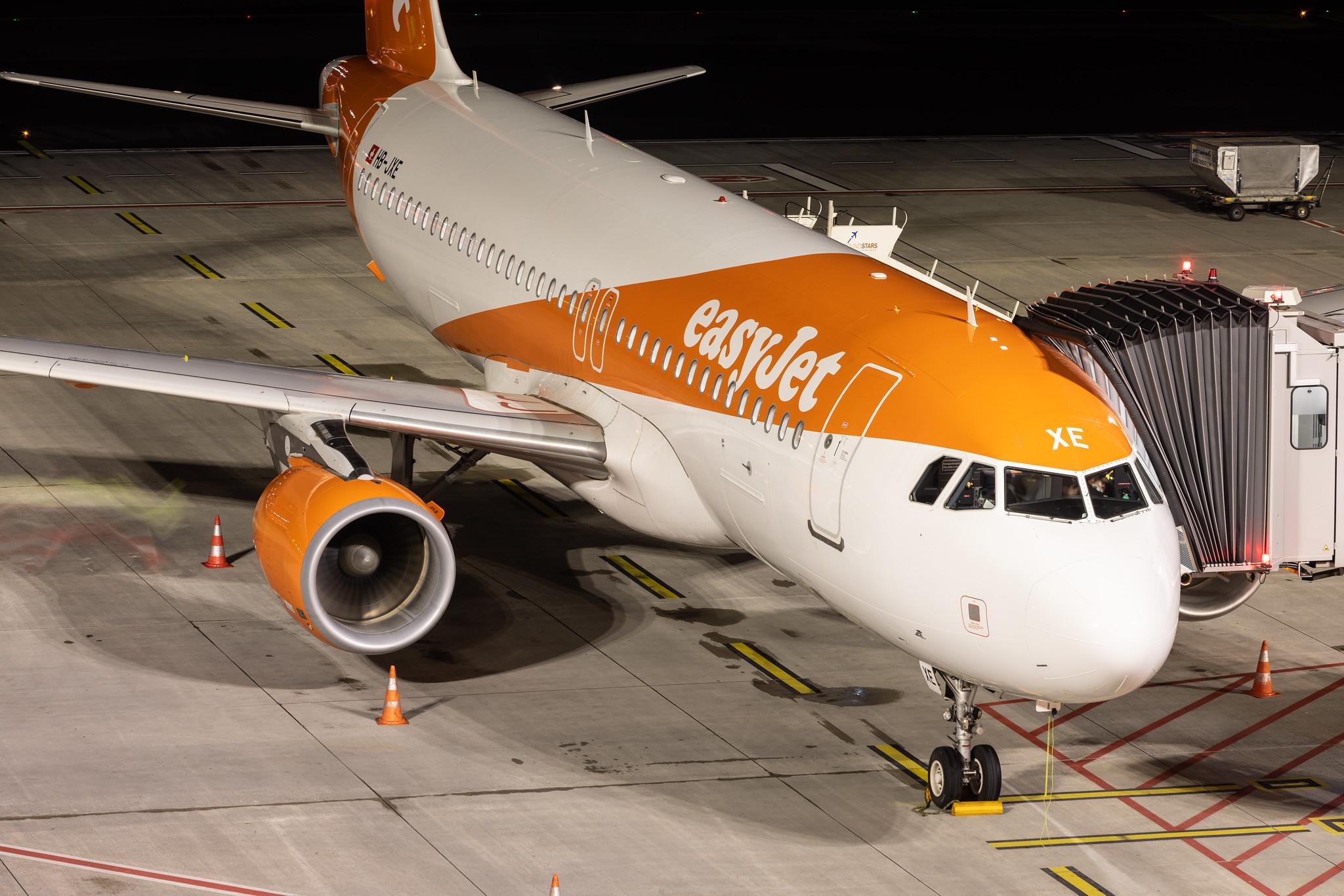 Hamburg Airport: easyJet (U2 / EZY) | Operator: easyJet Switzerland | Airbus A320-214 A320 | HB-JXE | MSN 5785