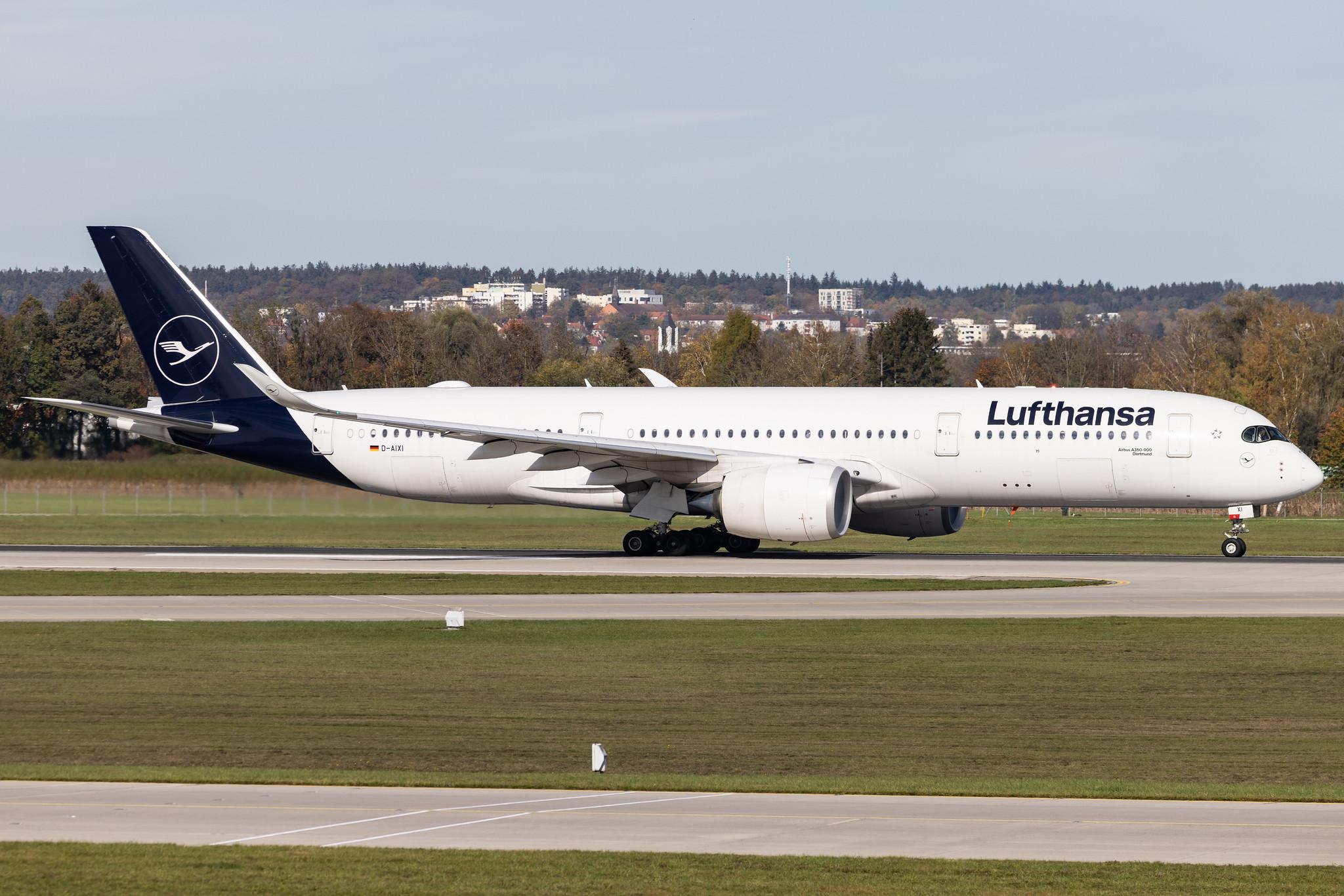 Munich Airport: Lufthansa (LH / DLH) | Airbus A350-941 A359 | D-AIXI | MSN 202