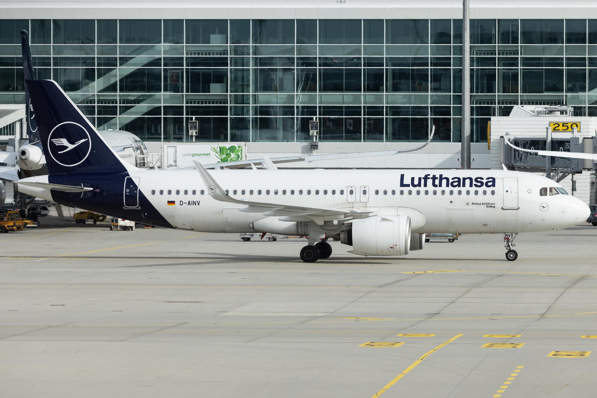 Munich Airport: Lufthansa (LH / DLH) | Airbus A320-271N A20N | D-AINV | MSN 9071