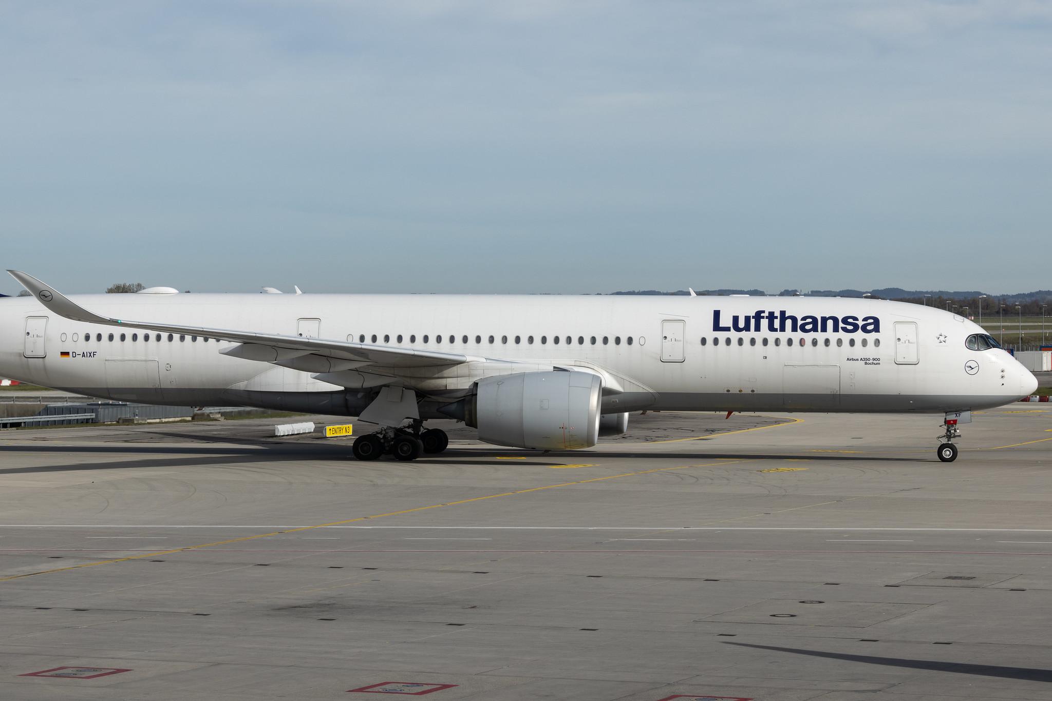 Munich Airport: Lufthansa (LH / DLH) | Airbus A350-941 A359 | D-AIXF | MSN 146