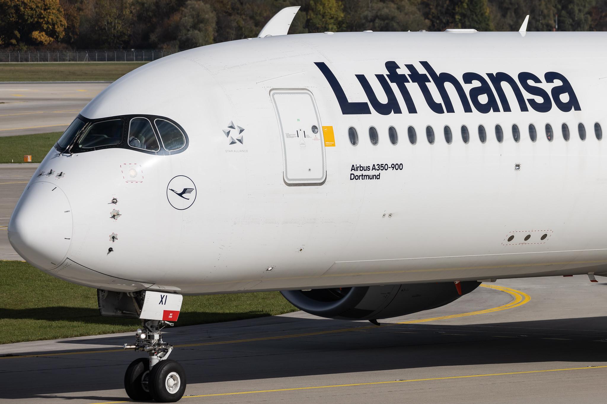 Munich Airport: Lufthansa (LH / DLH) | Airbus A350-941 A359 | D-AIXI | MSN 202