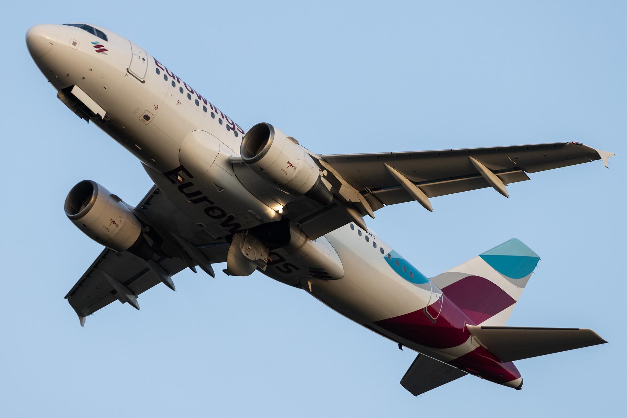 Hamburg Airport: Eurowings (EW / EWG) | Airbus A319-112 A319 | D-AKNT | MSN 2607