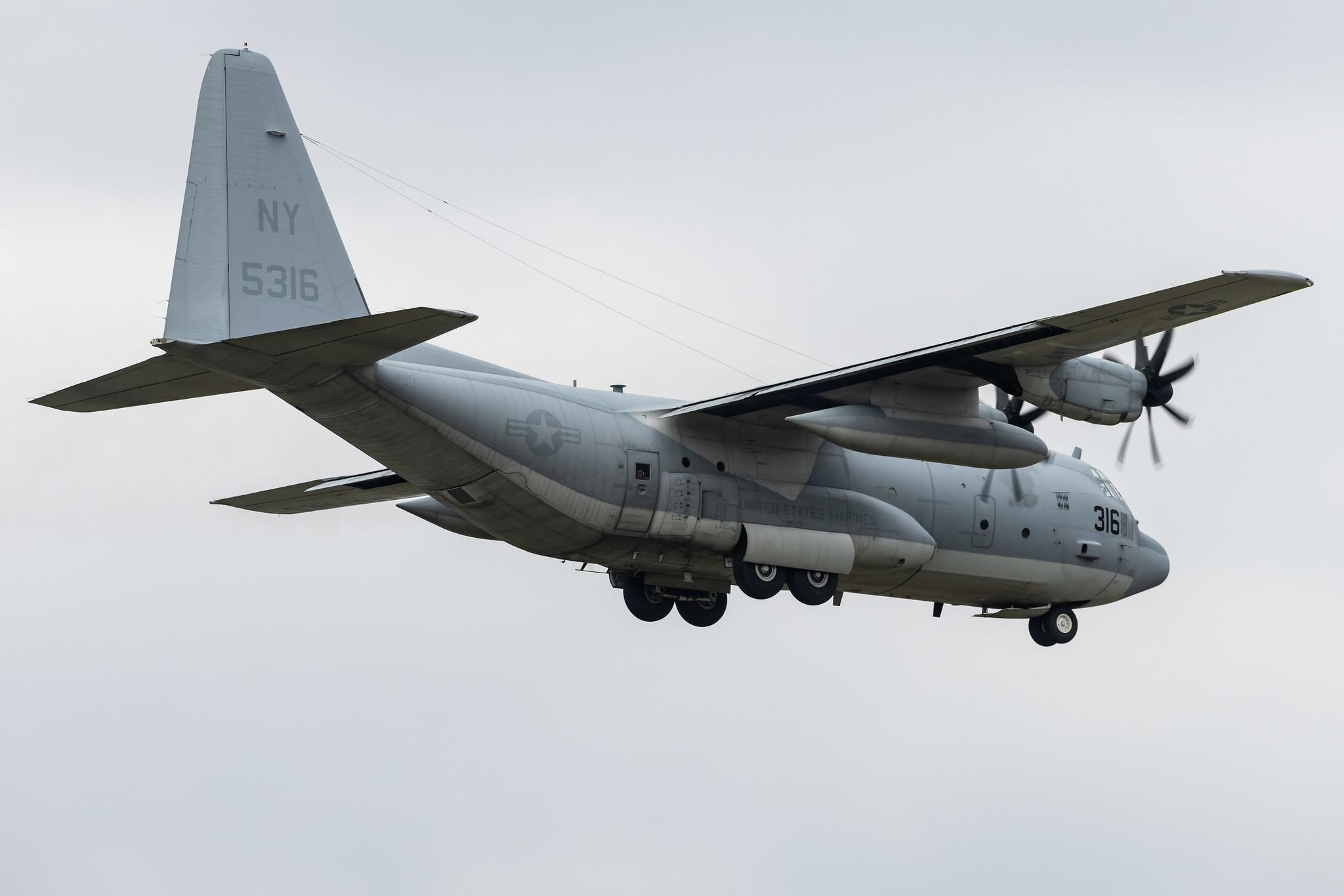 Ramstein Air Base: United States Air Force (USAF) | Lockheed C-130T Hercules (L-382) C130 | 16-5316 | MSN 382-5386