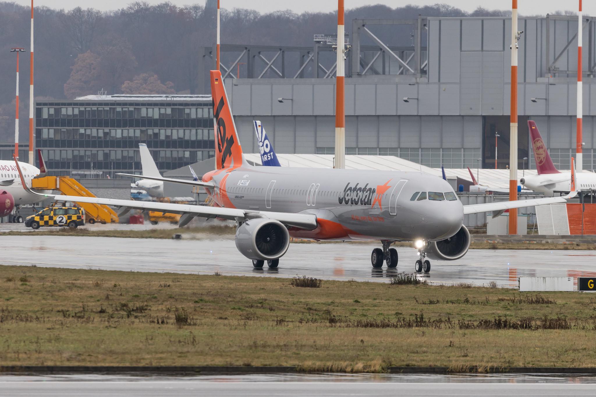 Hamburg Finkenwerder: Jetstar Airways (JQ / JST) | Airbus A321-251NX A21N | D-AXXT | VH-OFP | MSN 11102