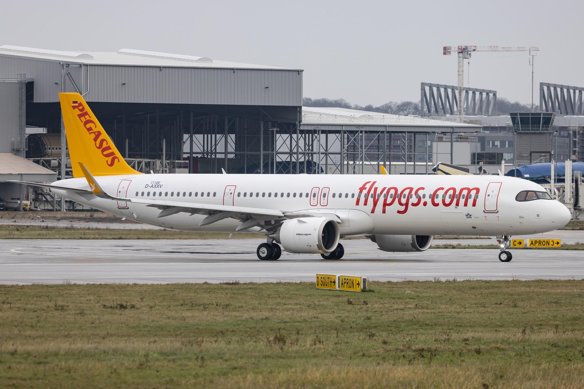 Hamburg Finkenwerder: Pegasus (PC / PGT) | Airbus A321-251NX A21N | D-AXXV | TC-RDB | MSN 11100