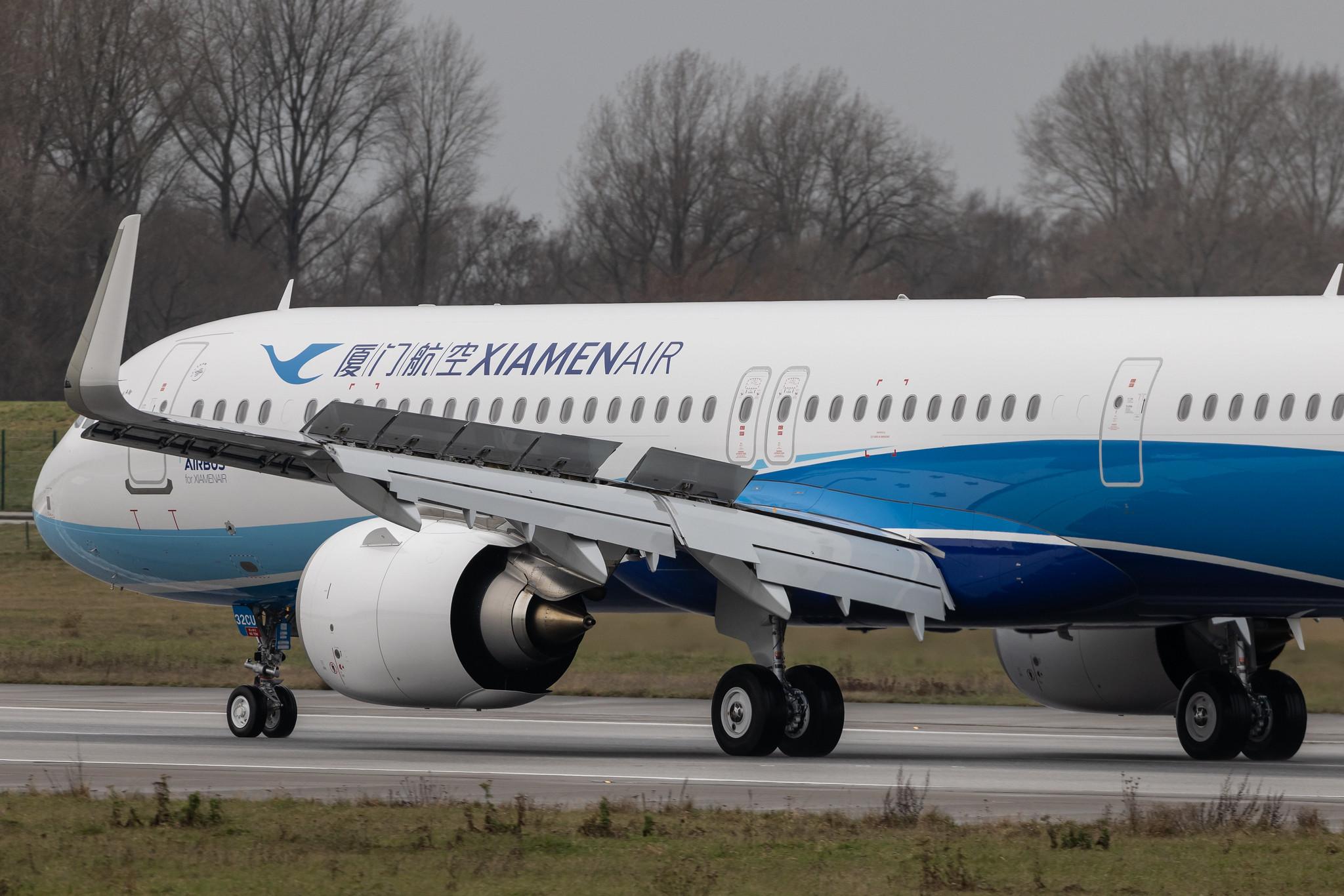 Hamburg Finkenwerder: Xiamen Airlines | Airbus A321-251NX A21N | D-AZWD | B-32CU | MSN 11190