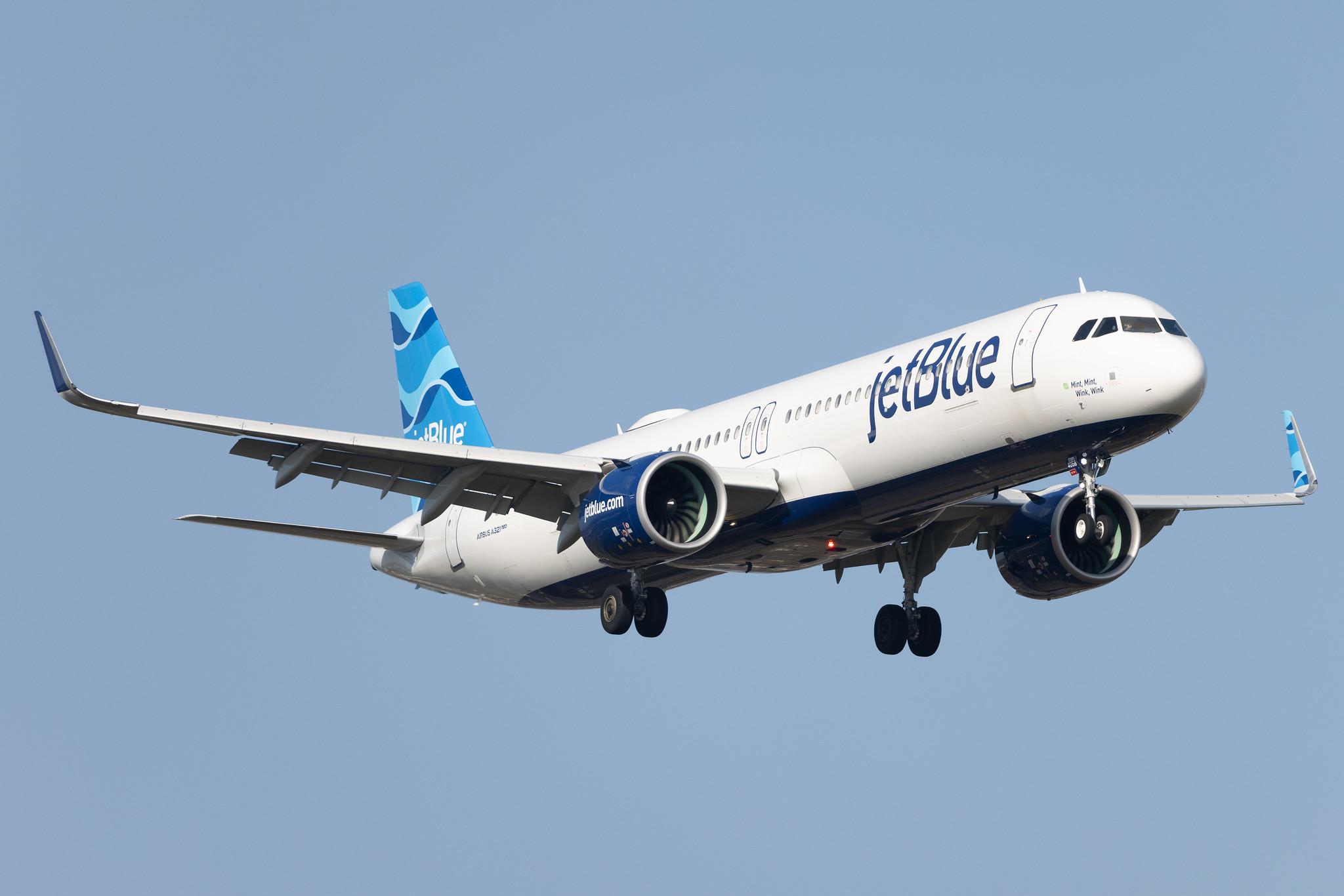 London Heathrow: JetBlue Airways (B6 / JBU) | Airbus A321-271NX A21N | N4058J | MSN 10619