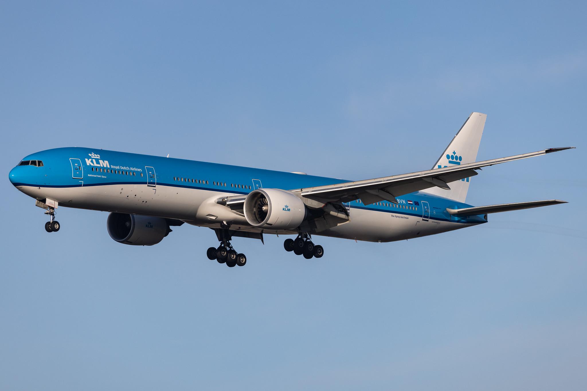 Amsterdam Schiphol: KLM (KL / KLM) | Boeing 777-306(ER) B77W | PH-BVN | MSN 44549