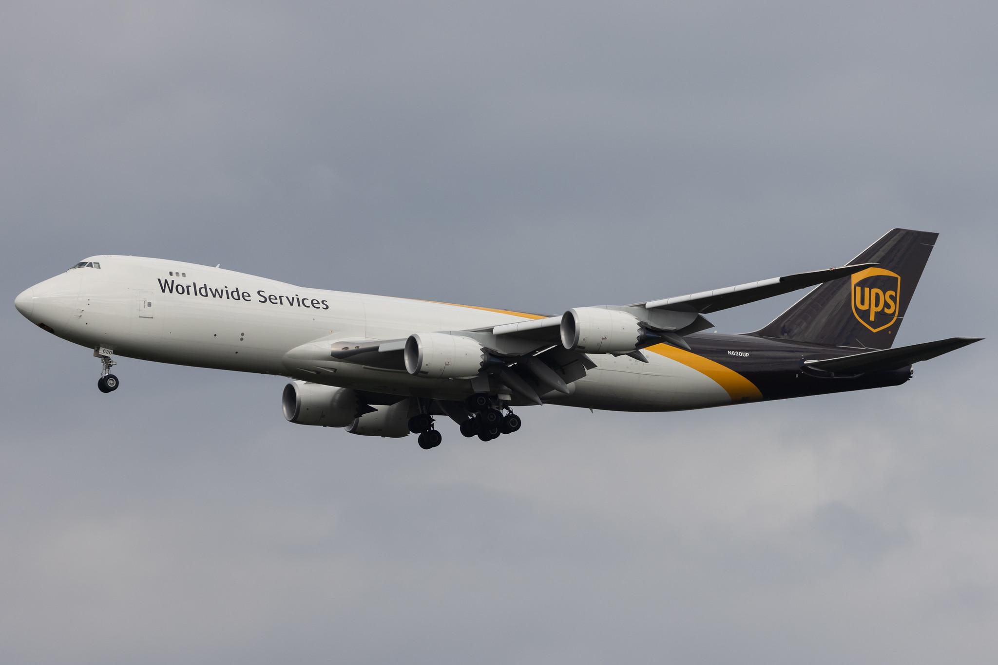 Köln Bonn Airport: UPS (5X / UPS) | Boeing 747-8F B748 | N630UP | MSN 65777