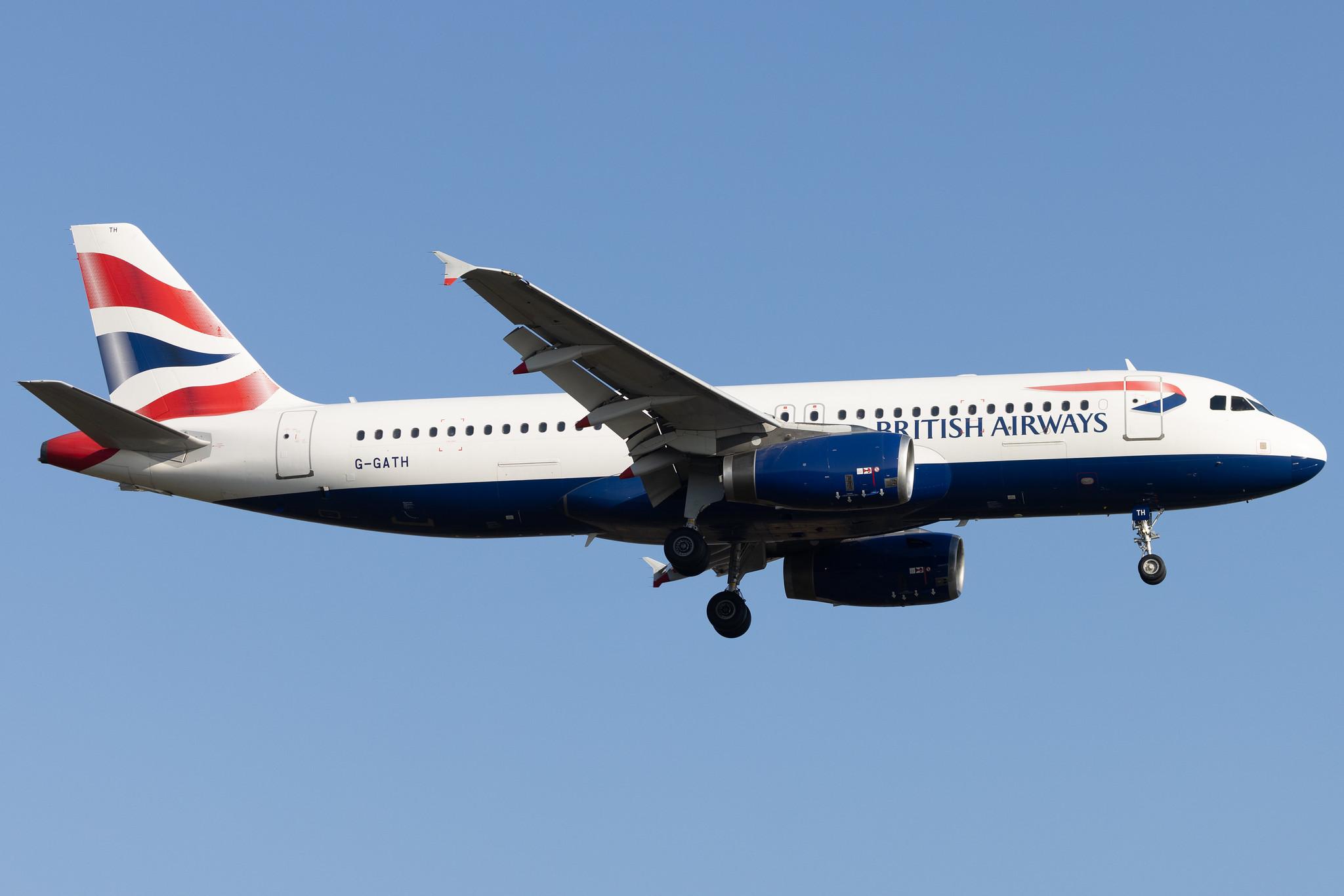 London Heathrow: British Airways (BA / BAW) |  Airbus A320-232 A320 | G-GATH | MSN 1482