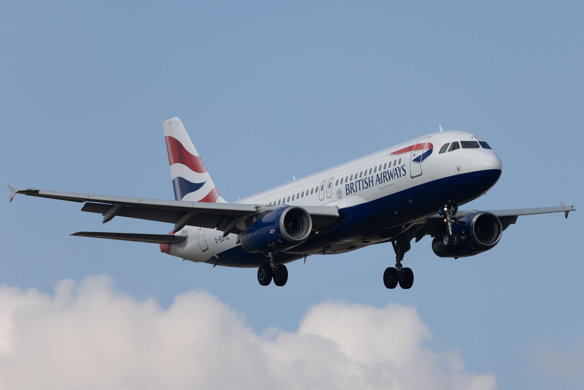 London Heathrow: British Airways (BA / BAW) | Airbus A320-232 A320 | G-EUYL | MSN 4725