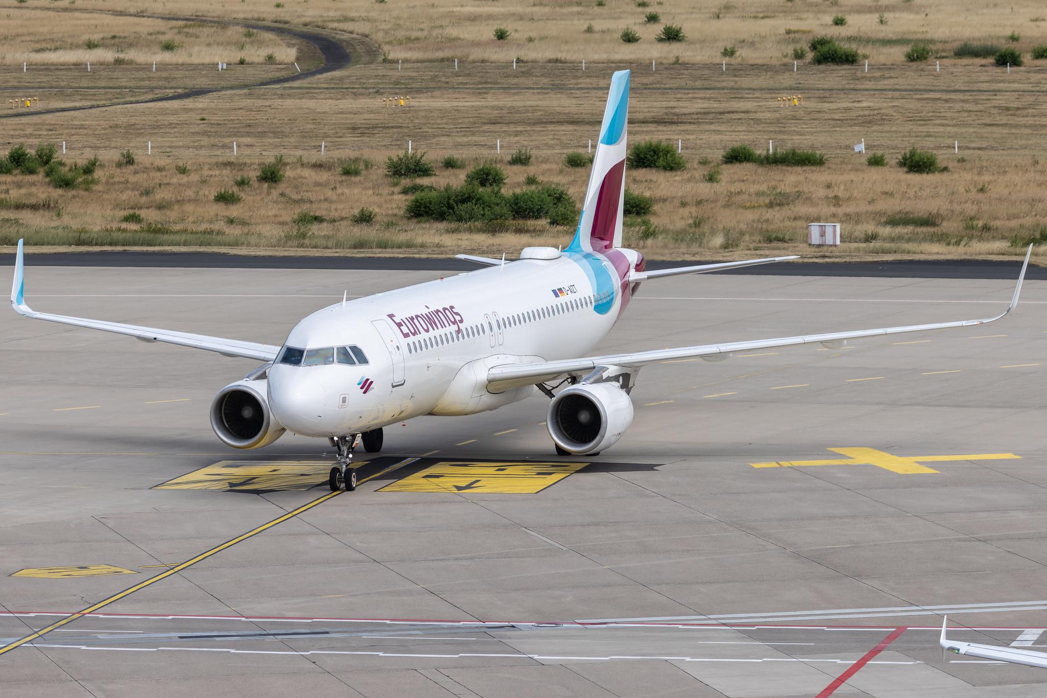 Köln Bonn Airport: Eurowings (EW / EWG) | Airbus A320-214 A320 | D-AIZT | MSN 5601